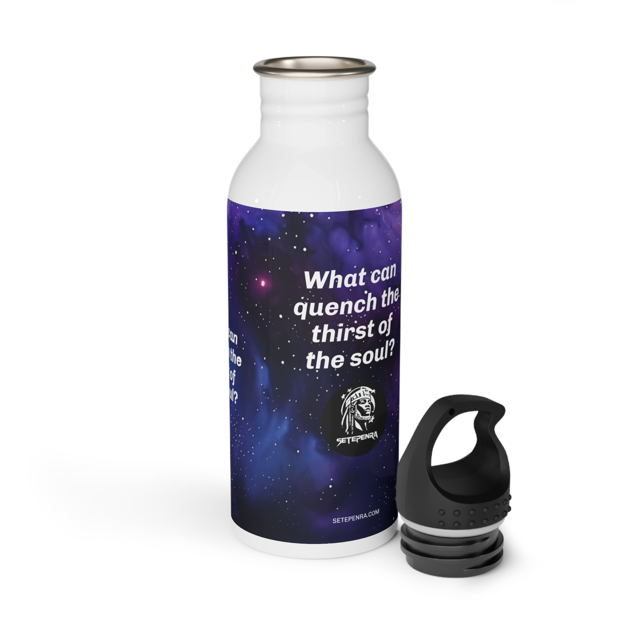 SETEPENRA Thirst Of The Soul Stainless Steel Water Bottle (Purple Cosmic) SETEPENRA Mug.