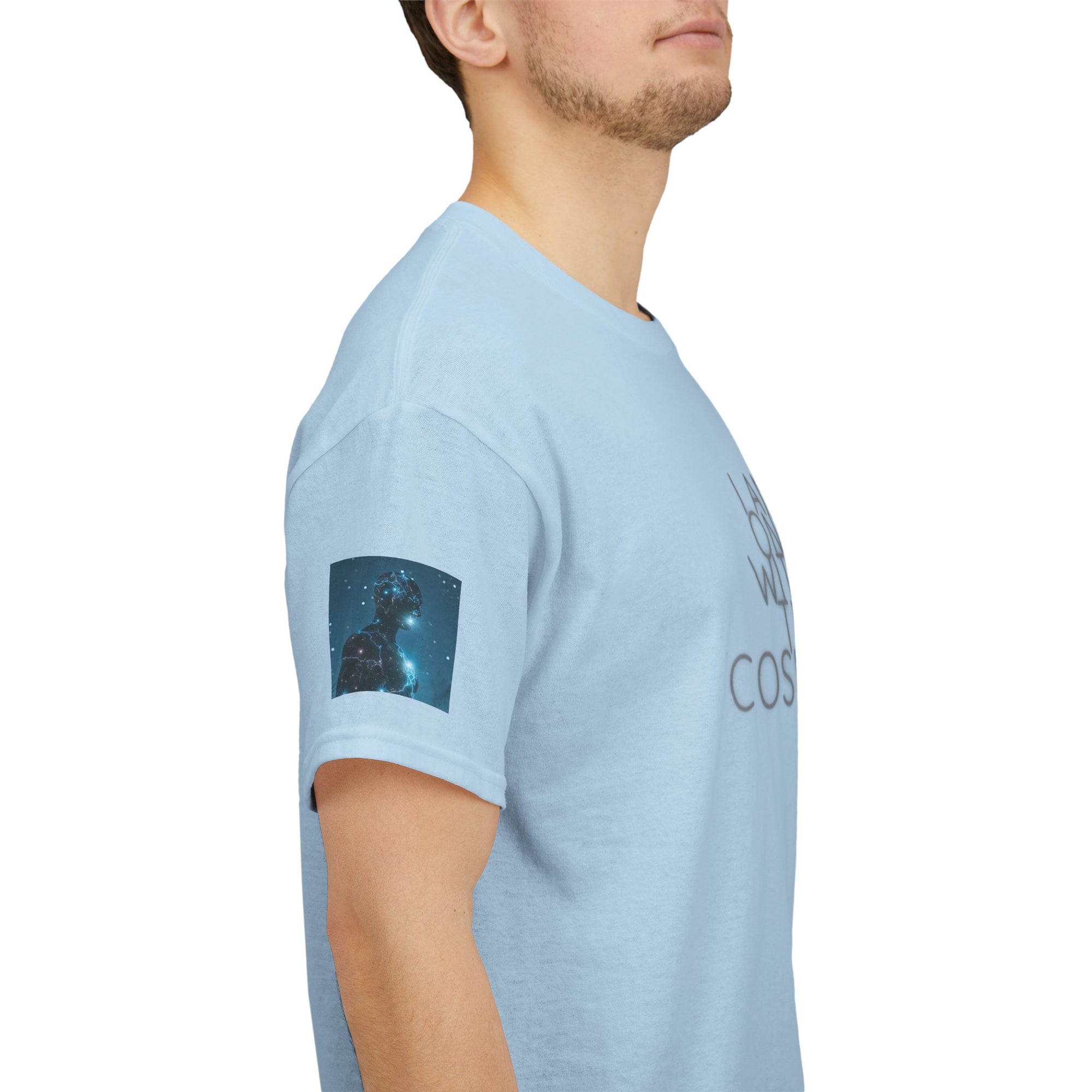 One With The Cosmos Unisex Heavy Cotton Tee