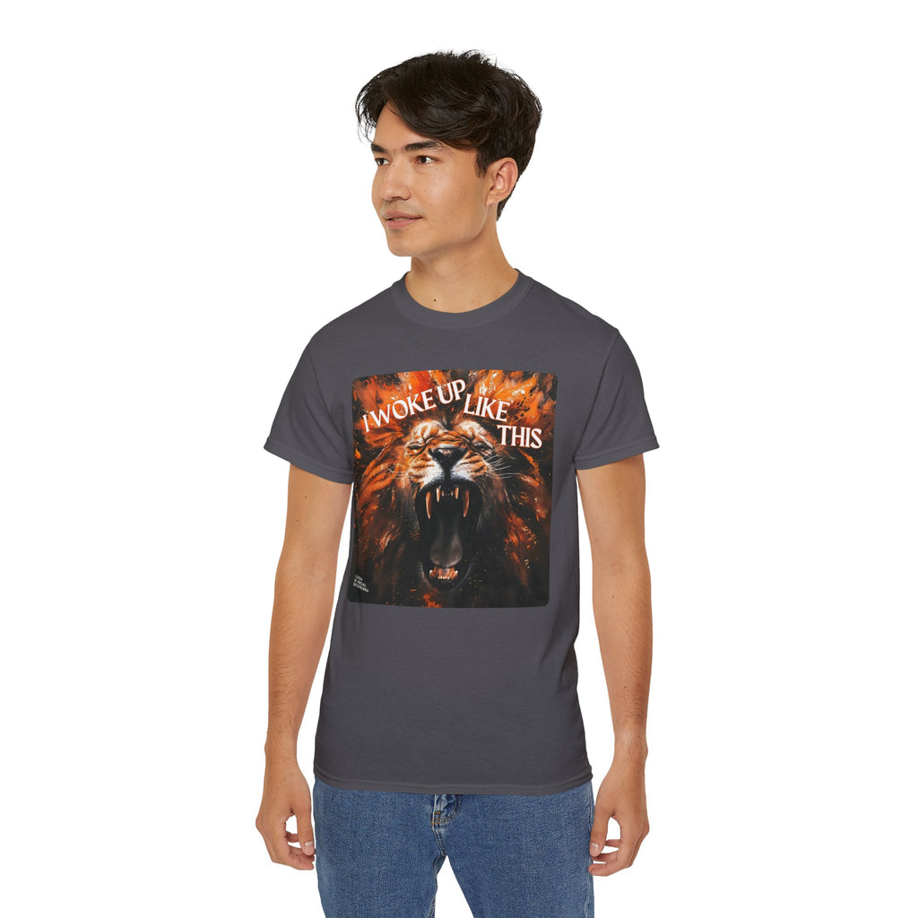 I Woke Up Like This (Roaring Edition 2) Unisex Ultra Cotton Tee