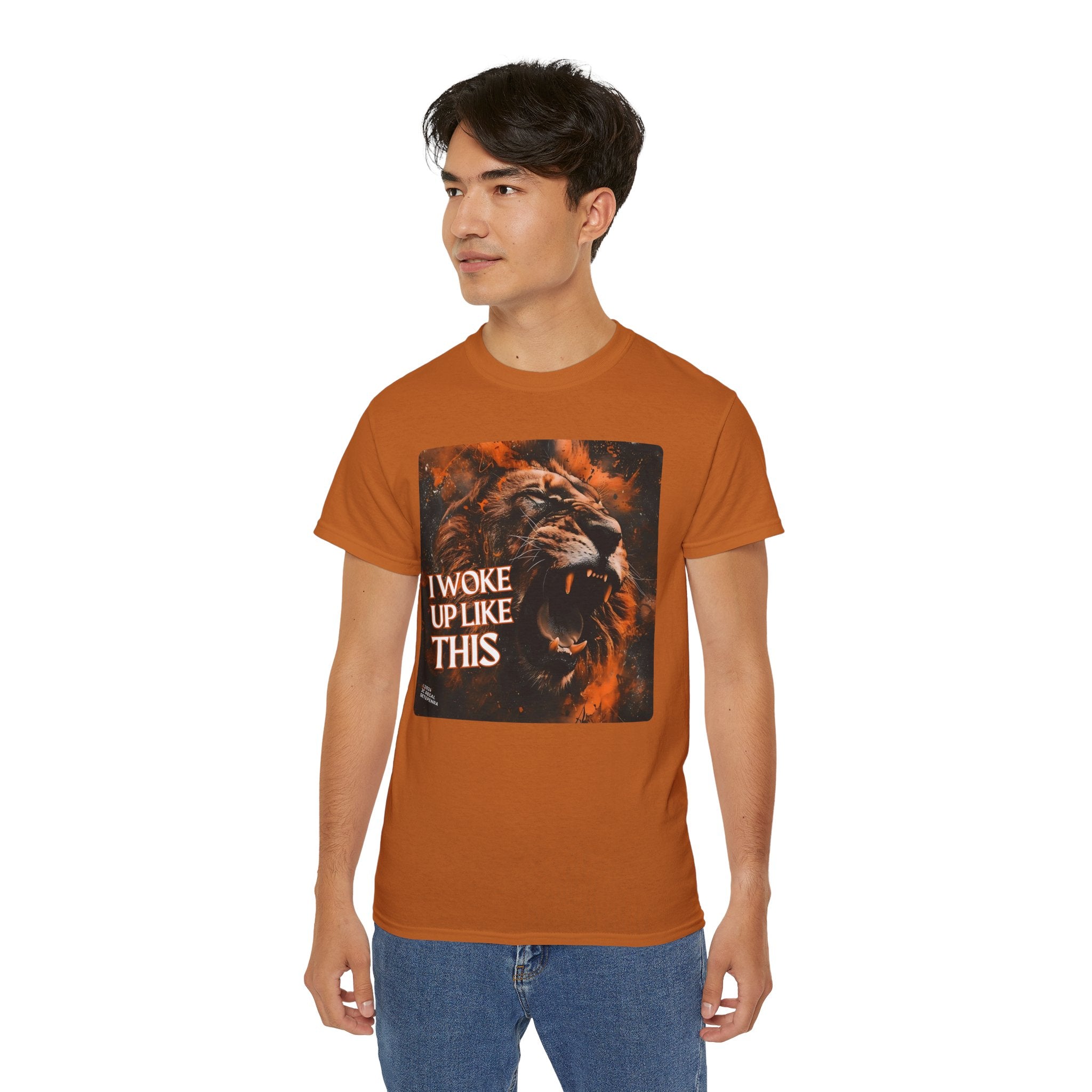 I Woke Up Like This (Roaring Edition 1) Unisex Ultra Cotton Tee