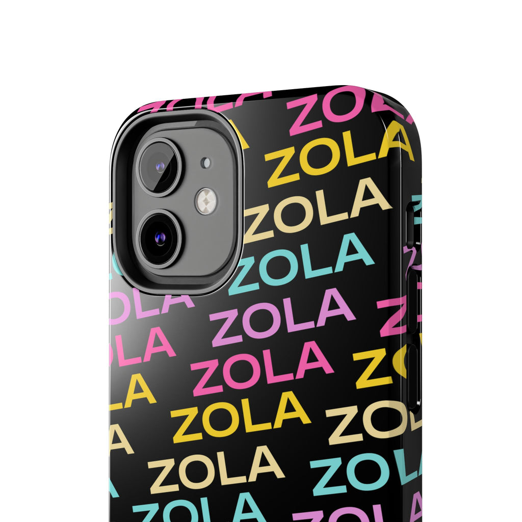 Zola Tough Phone Case (For iPhone, Galaxy & More) - Black