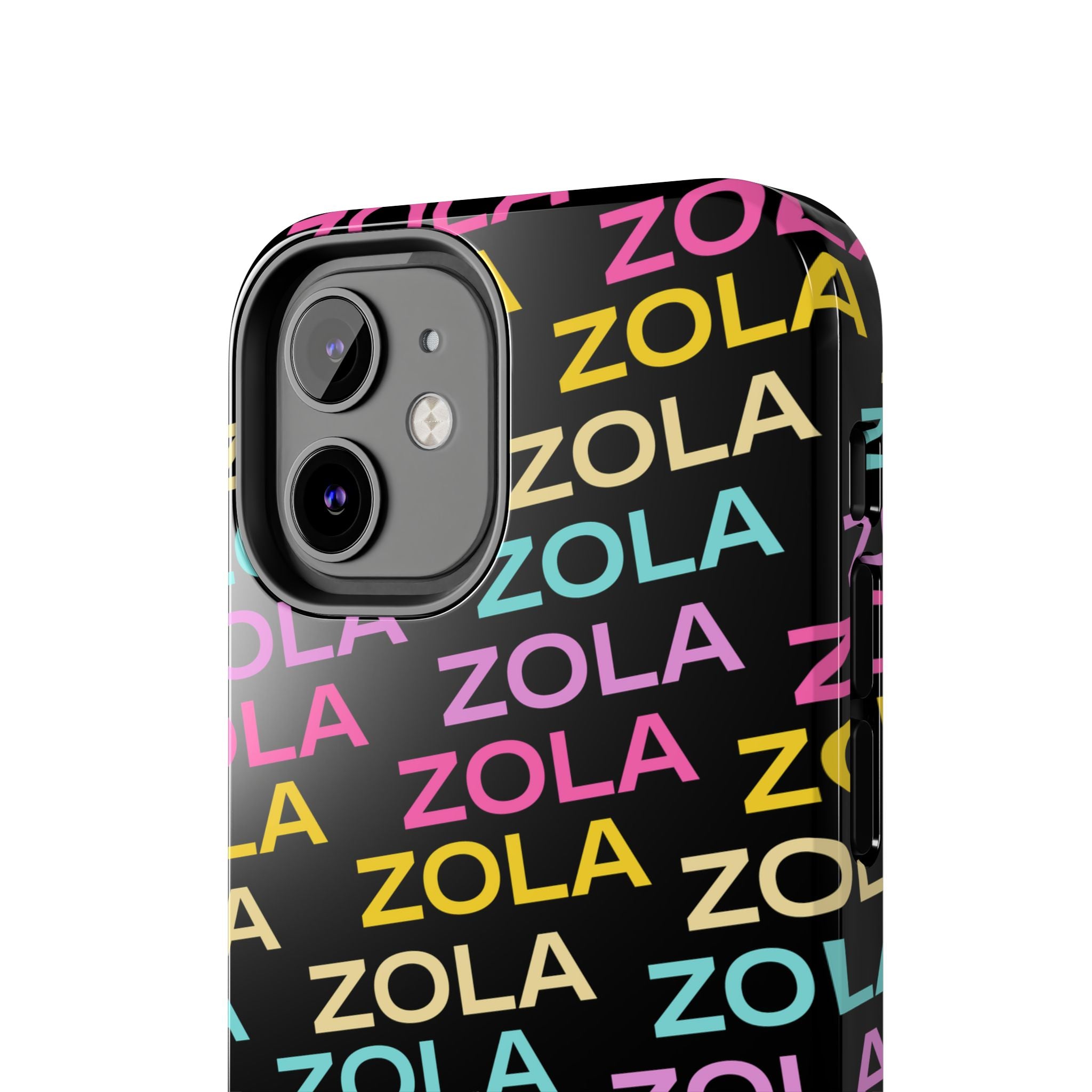 Zola Tough Phone Case (For iPhone, Galaxy & More) - Black