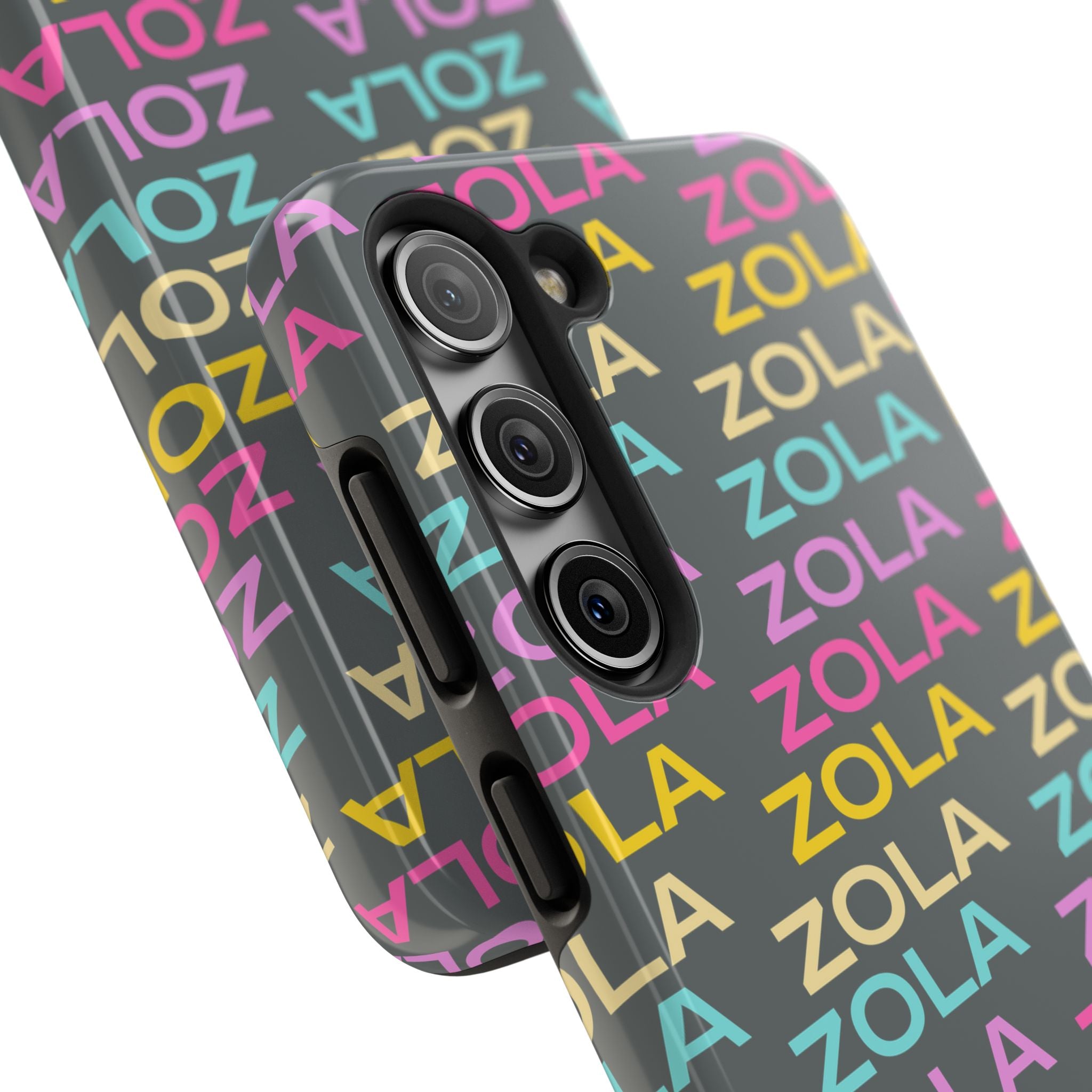 Zola Tough Phone Case (For iPhone, Galaxy & More) - Dark Grey