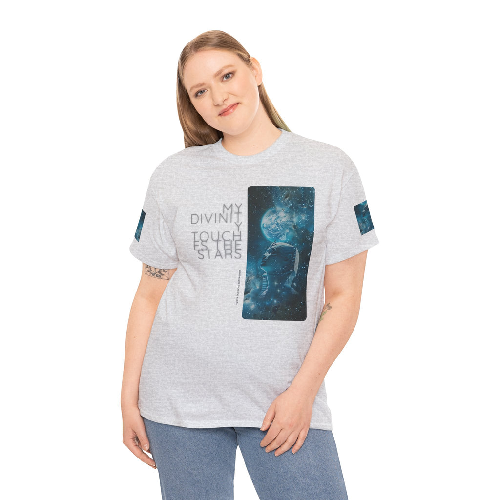 My Divinity Touches The Stars Unisex Heavy Cotton Tee