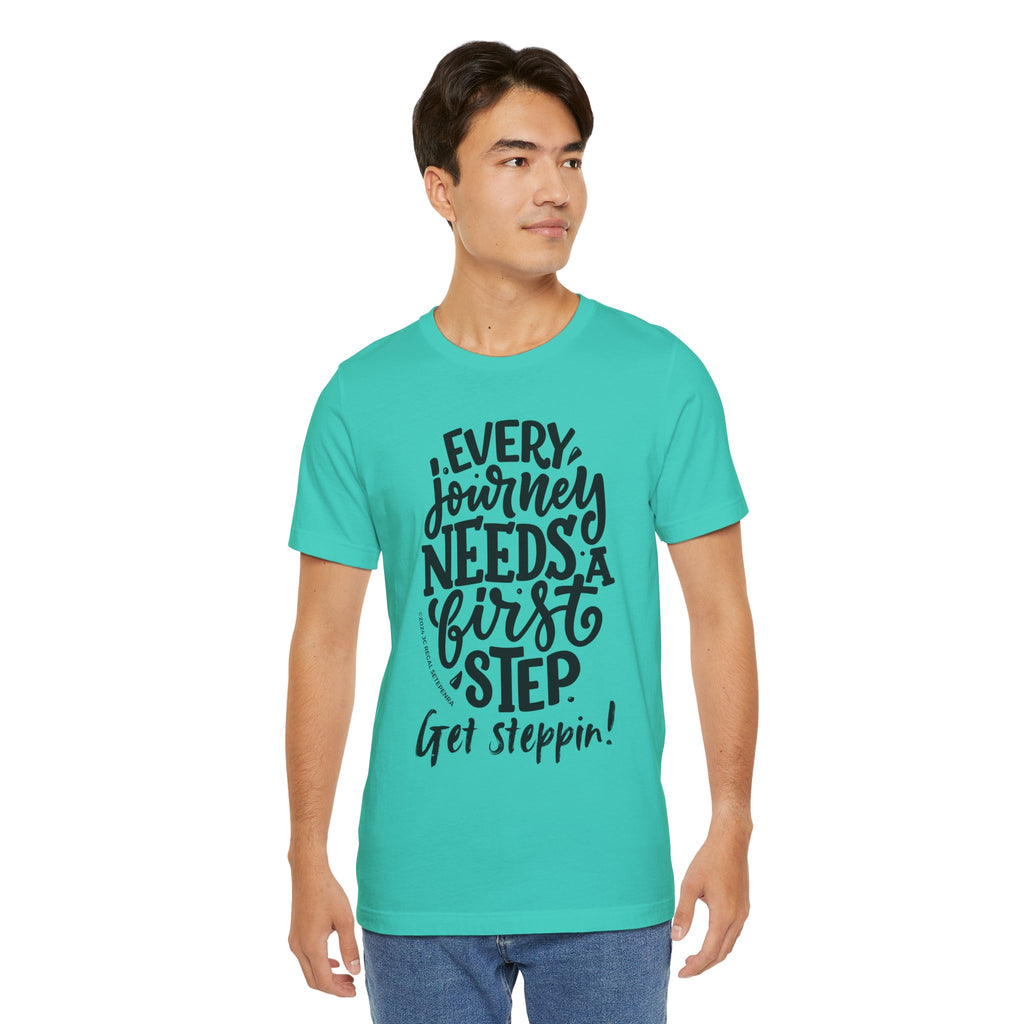 Get Steppin! Jersey Short Sleeve Tee