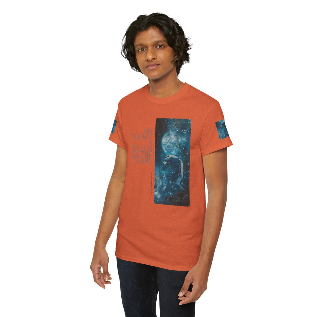 My Divinity Touches The Stars Unisex Heavy Cotton Tee