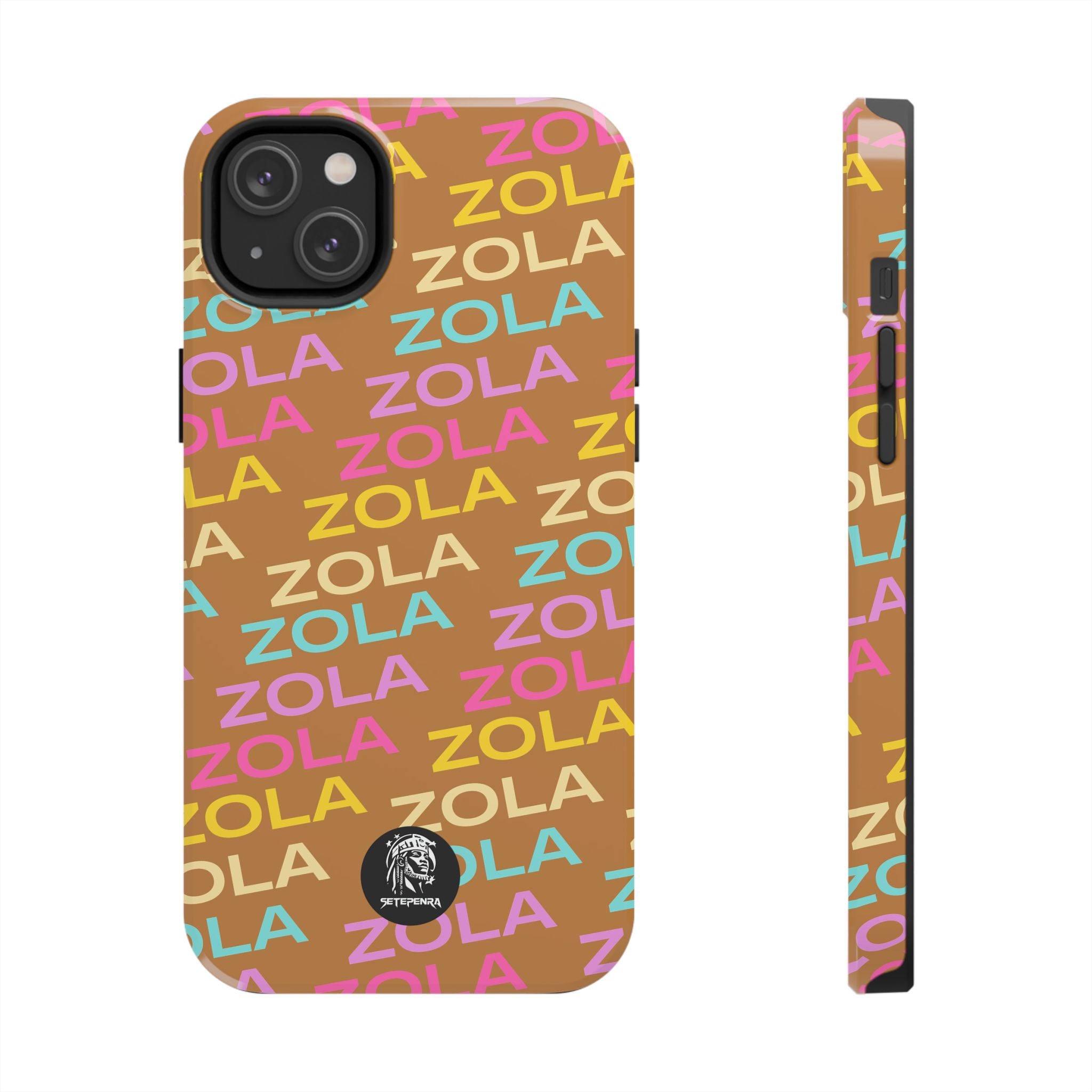 Zola Tough Phone Case (For iPhone, Galaxy & More) - Light Brown
