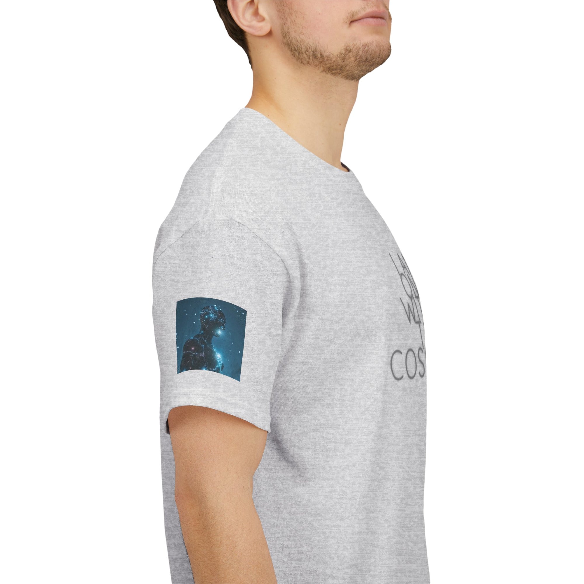 One With The Cosmos Unisex Heavy Cotton Tee
