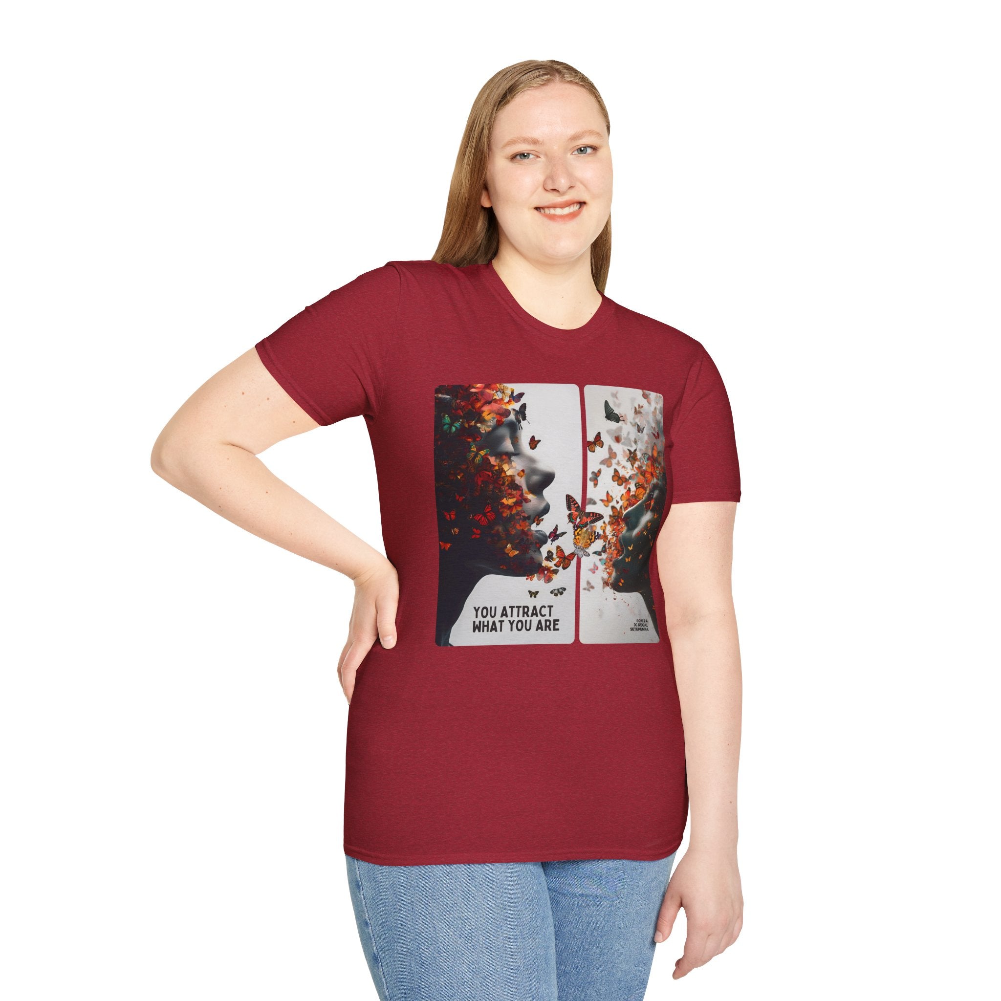 You Attract What You Are (1st Edition) Unisex Softstyle T-Shirt