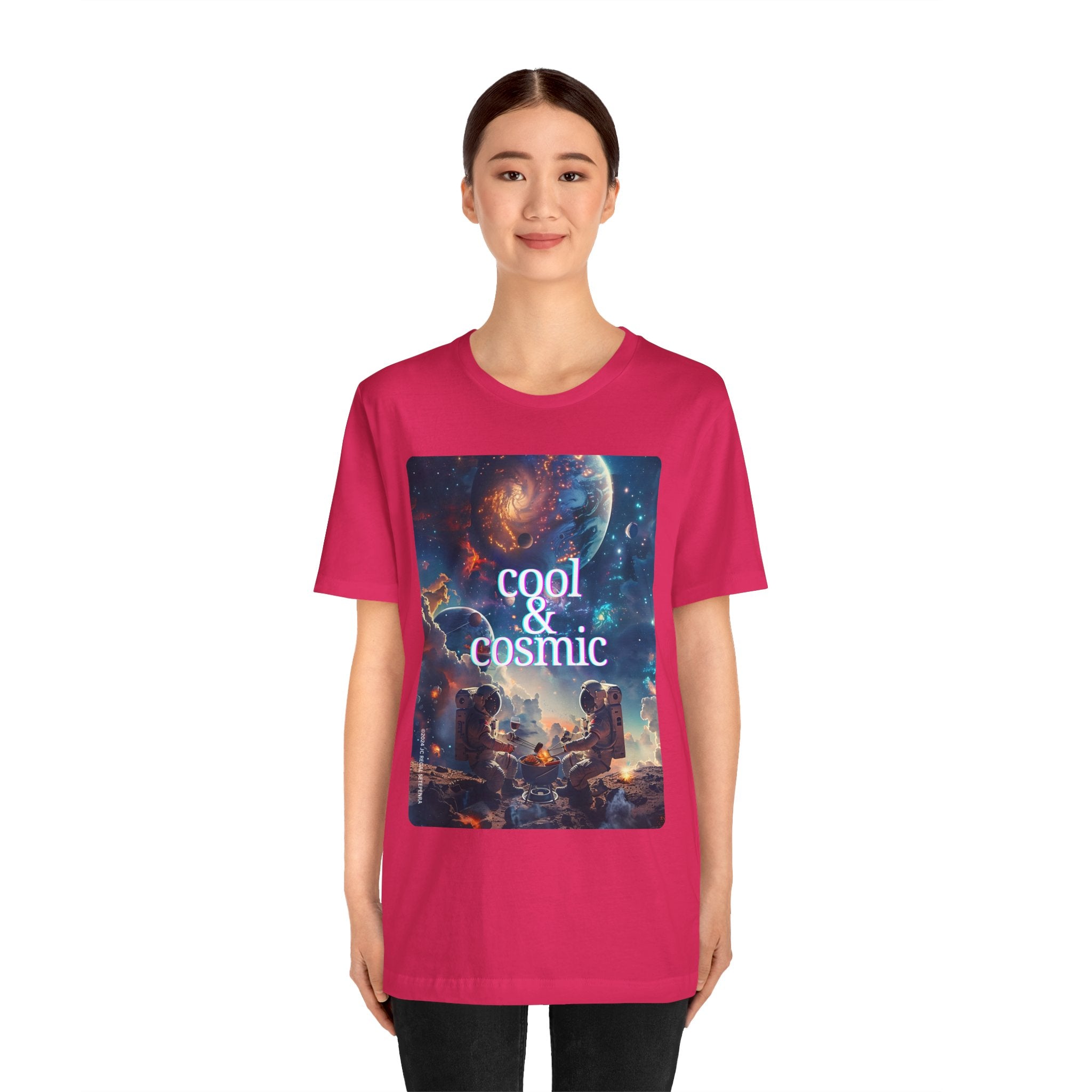 Cool & Cosmic Unisex Jersey Short Sleeve Tee