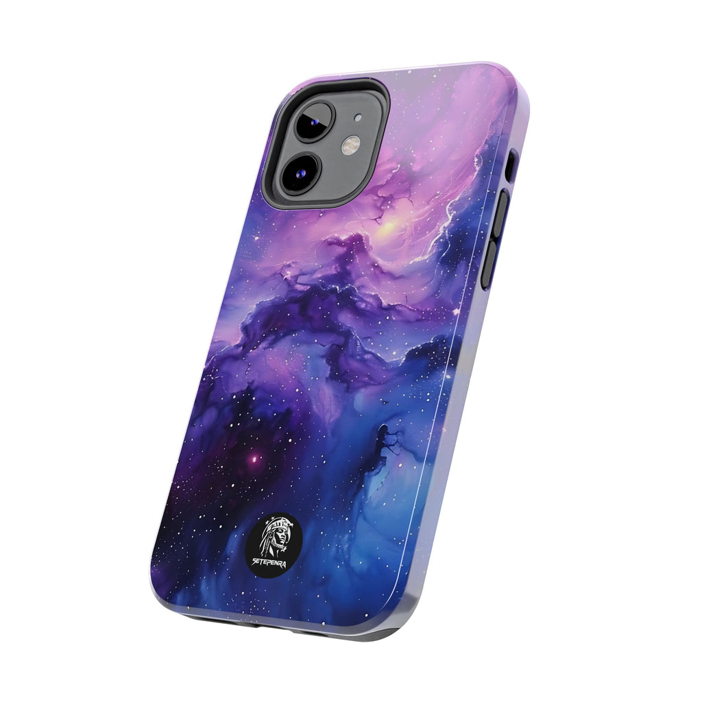 Purple Cosmos Tough Phone Case (For iPhone, Galaxy & More)