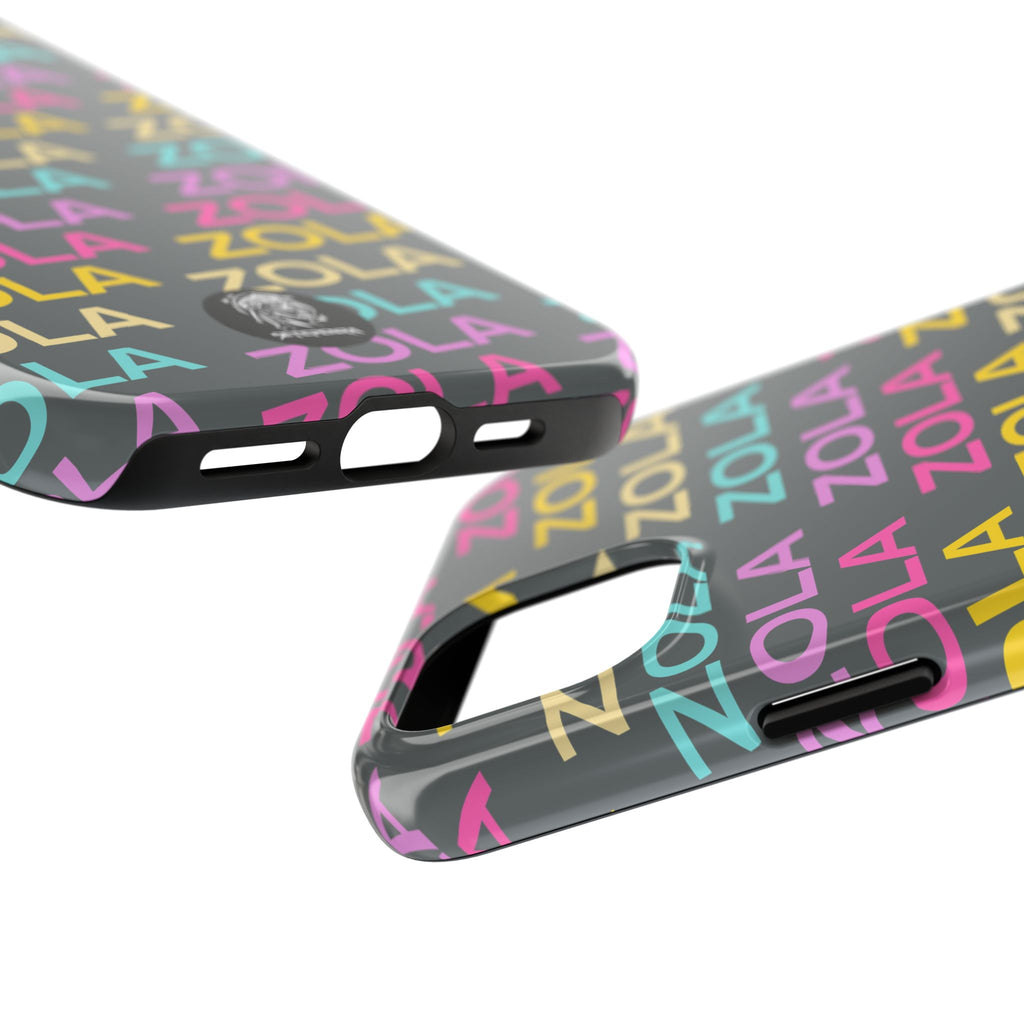 Zola Tough Phone Case (For iPhone, Galaxy & More) - Dark Grey