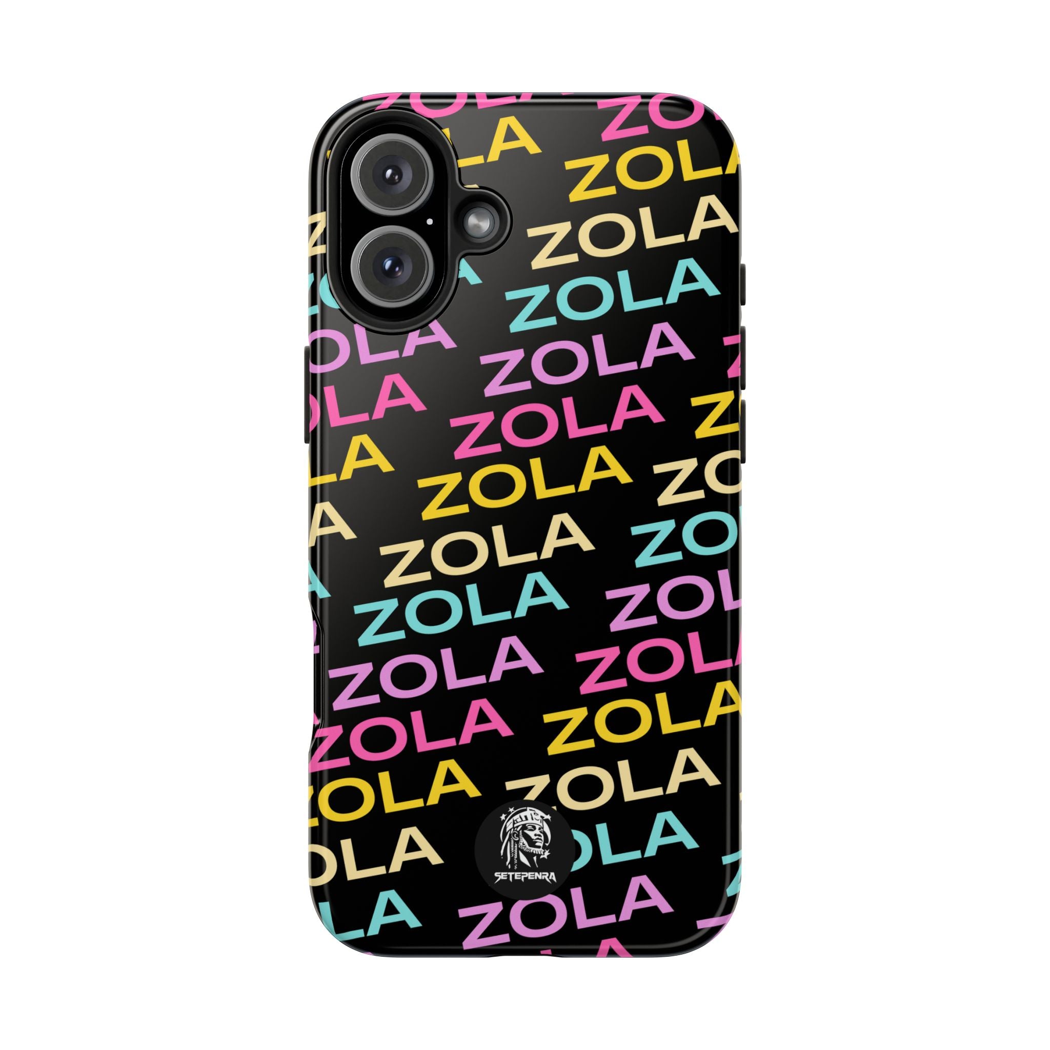Zola Tough Phone Case (For iPhone, Galaxy & More) - Black