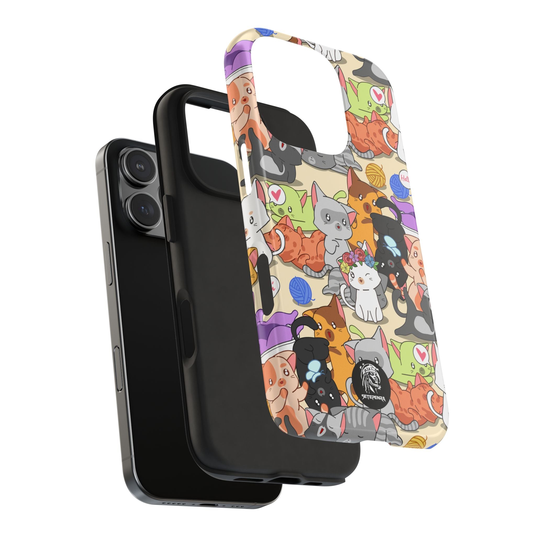 Cats A Lot Tough Phone Case (For iPhone, Galaxy & More)