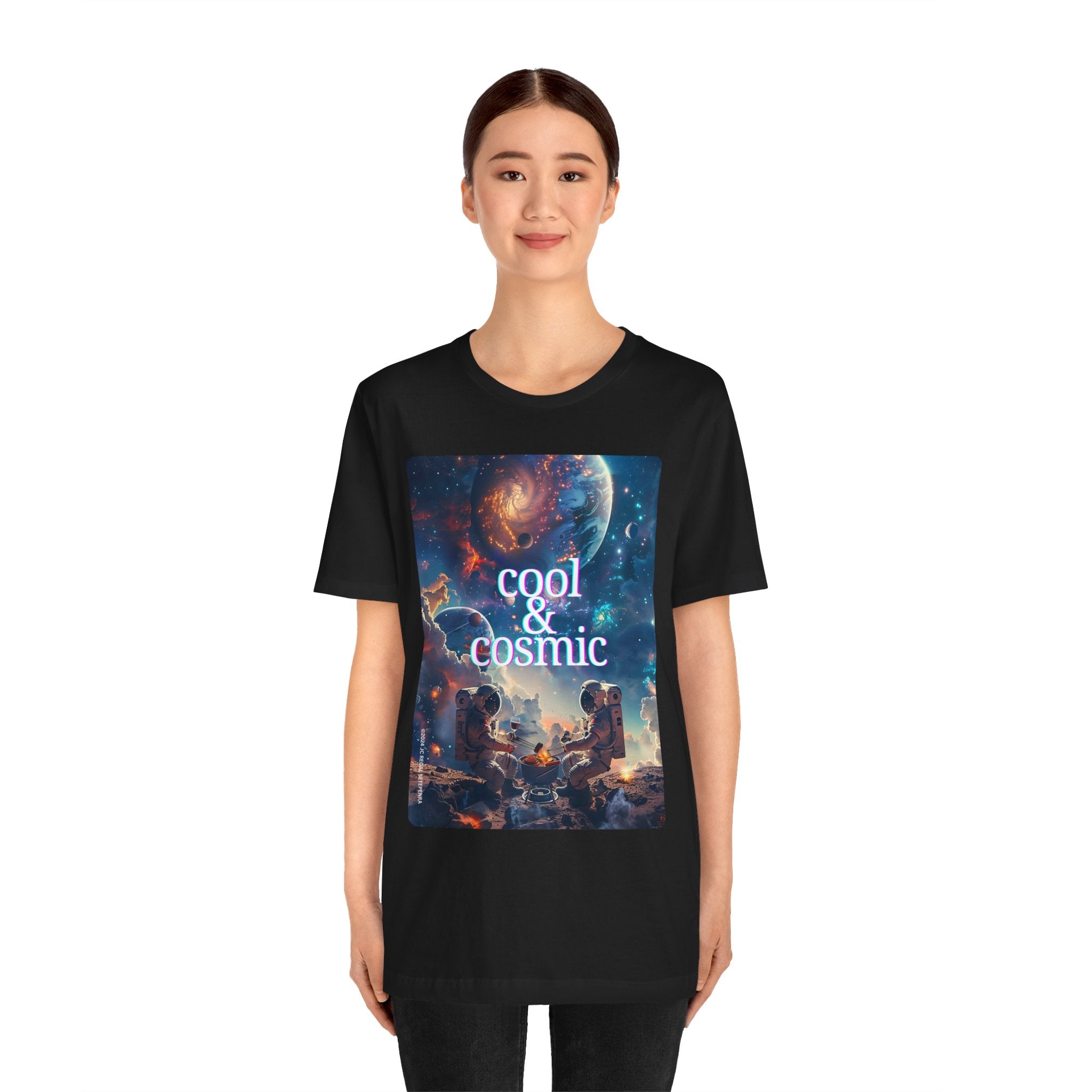 Cool & Cosmic Unisex Jersey Short Sleeve Tee