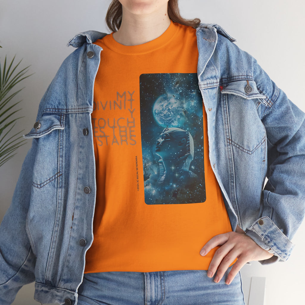 My Divinity Touches The Stars Unisex Heavy Cotton Tee