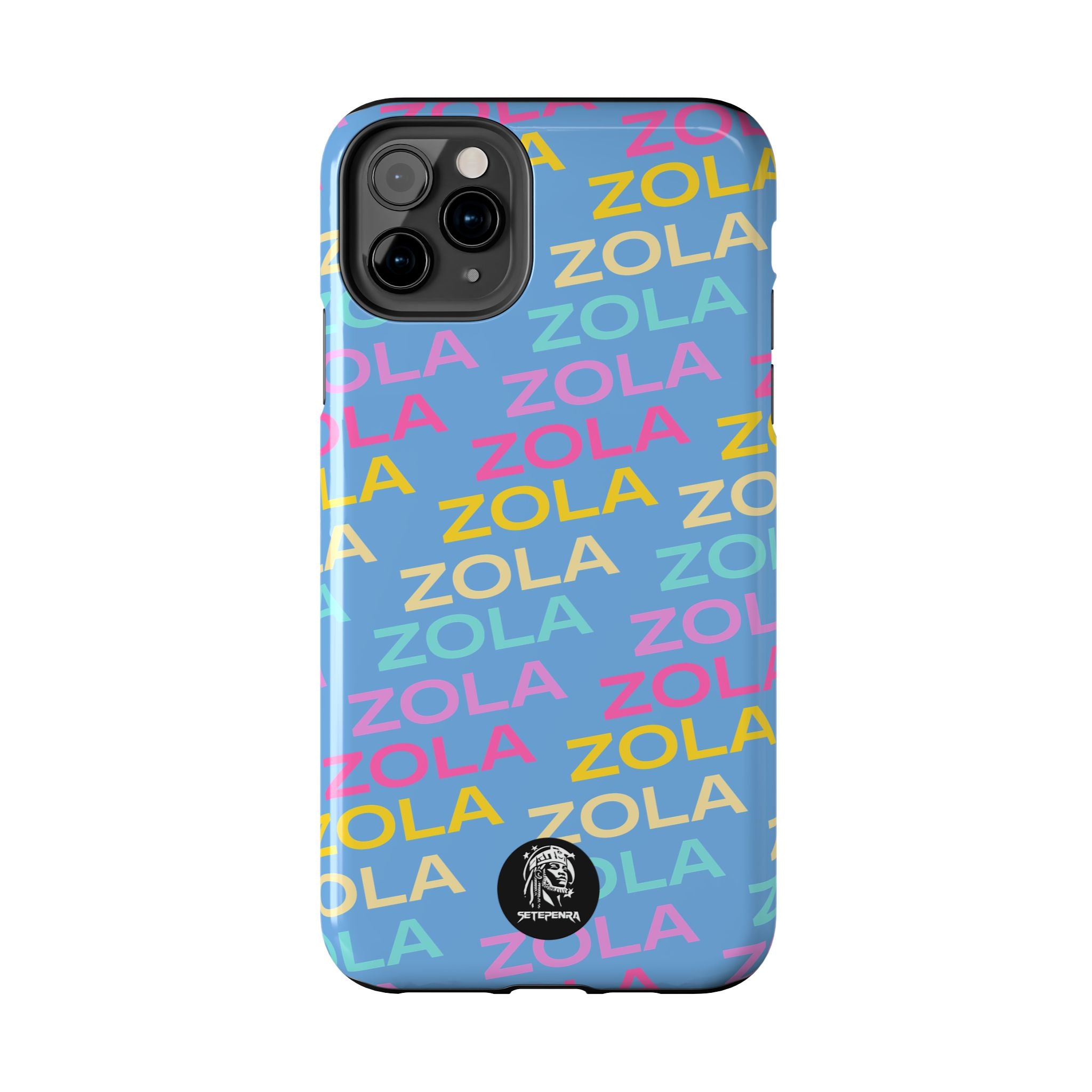 Zola Tough Phone Case (For iPhone, Galaxy & More) - Light Blue