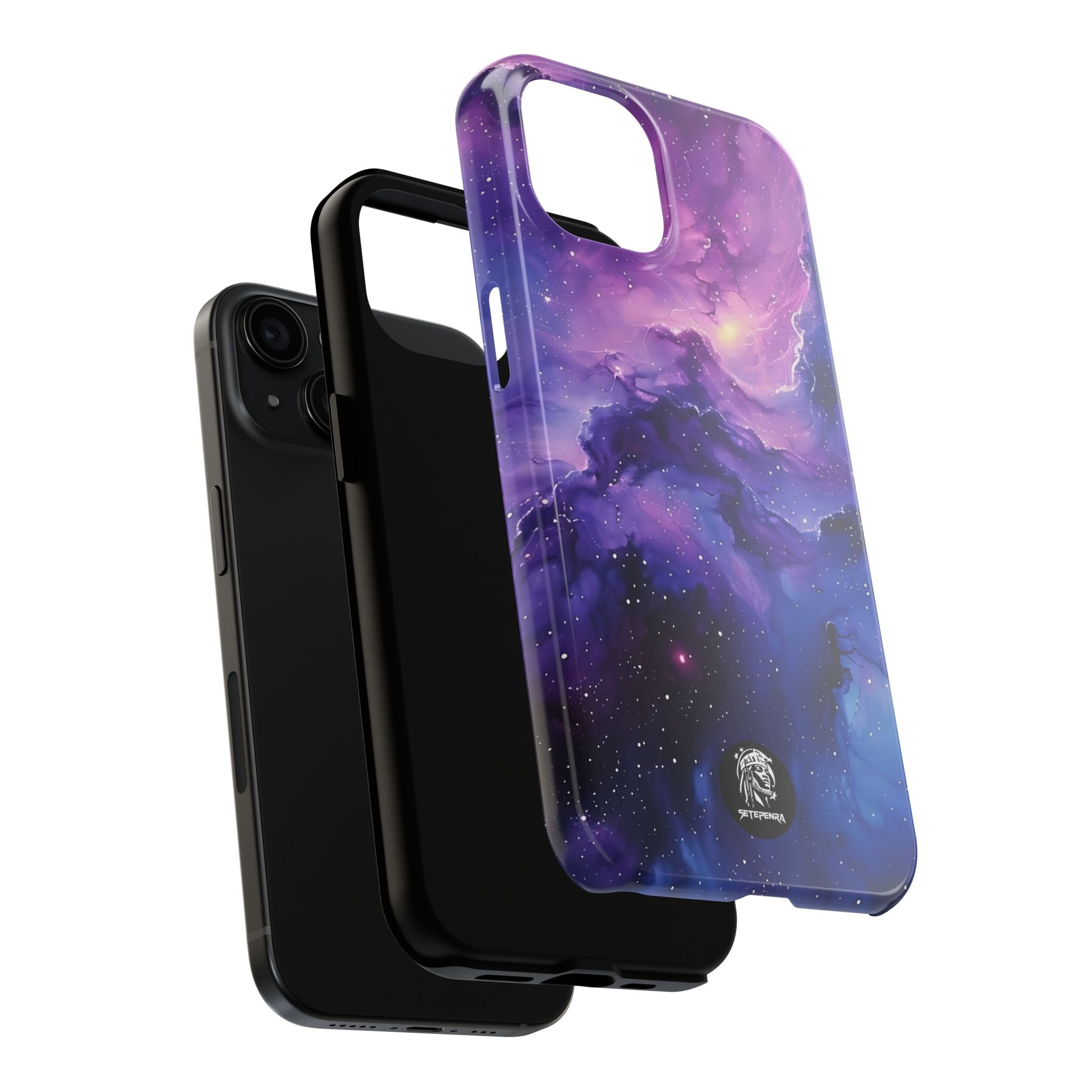 Purple Cosmos Tough Phone Case (For iPhone, Galaxy & More)