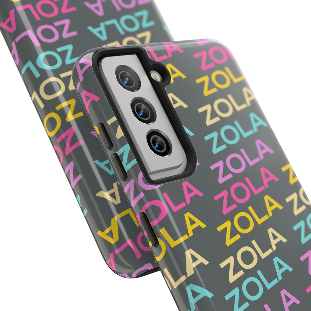 Zola Tough Phone Case (For iPhone, Galaxy & More) - Dark Grey