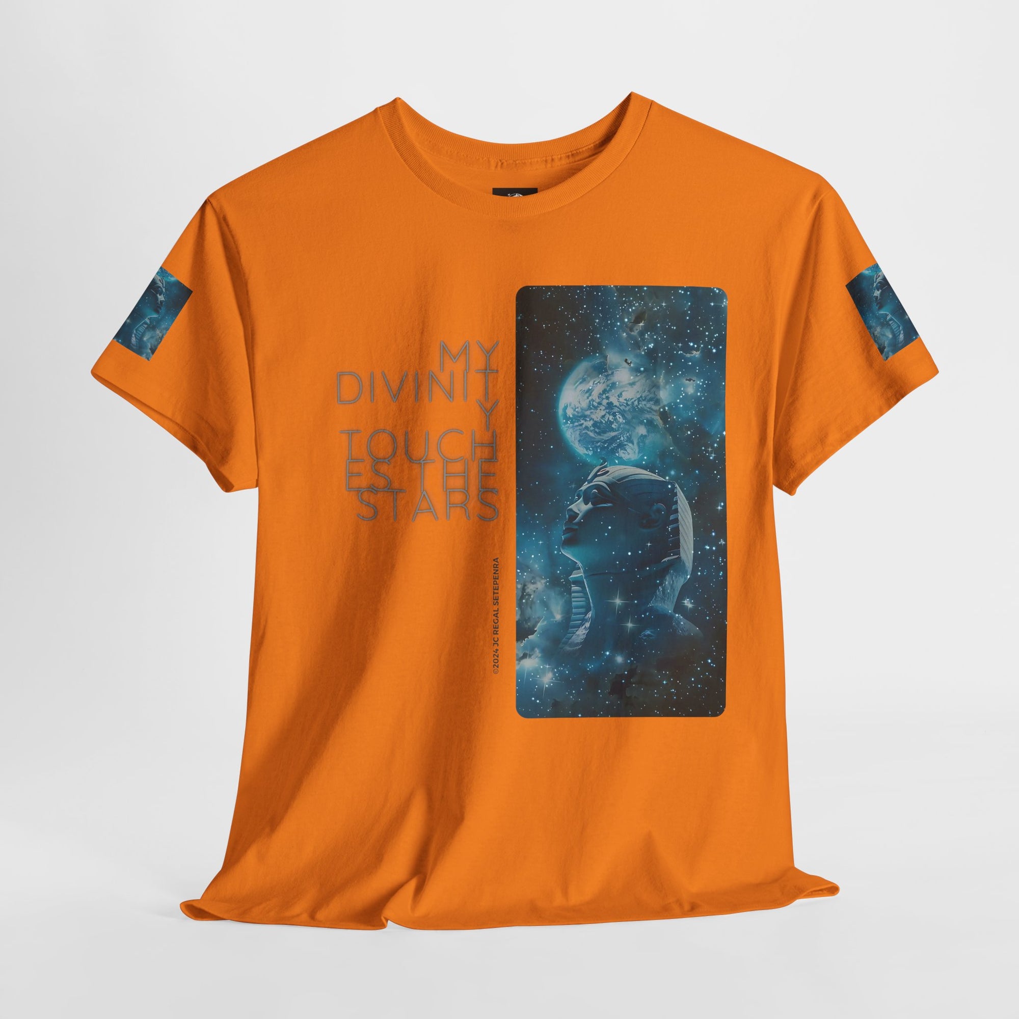 My Divinity Touches The Stars Unisex Heavy Cotton Tee