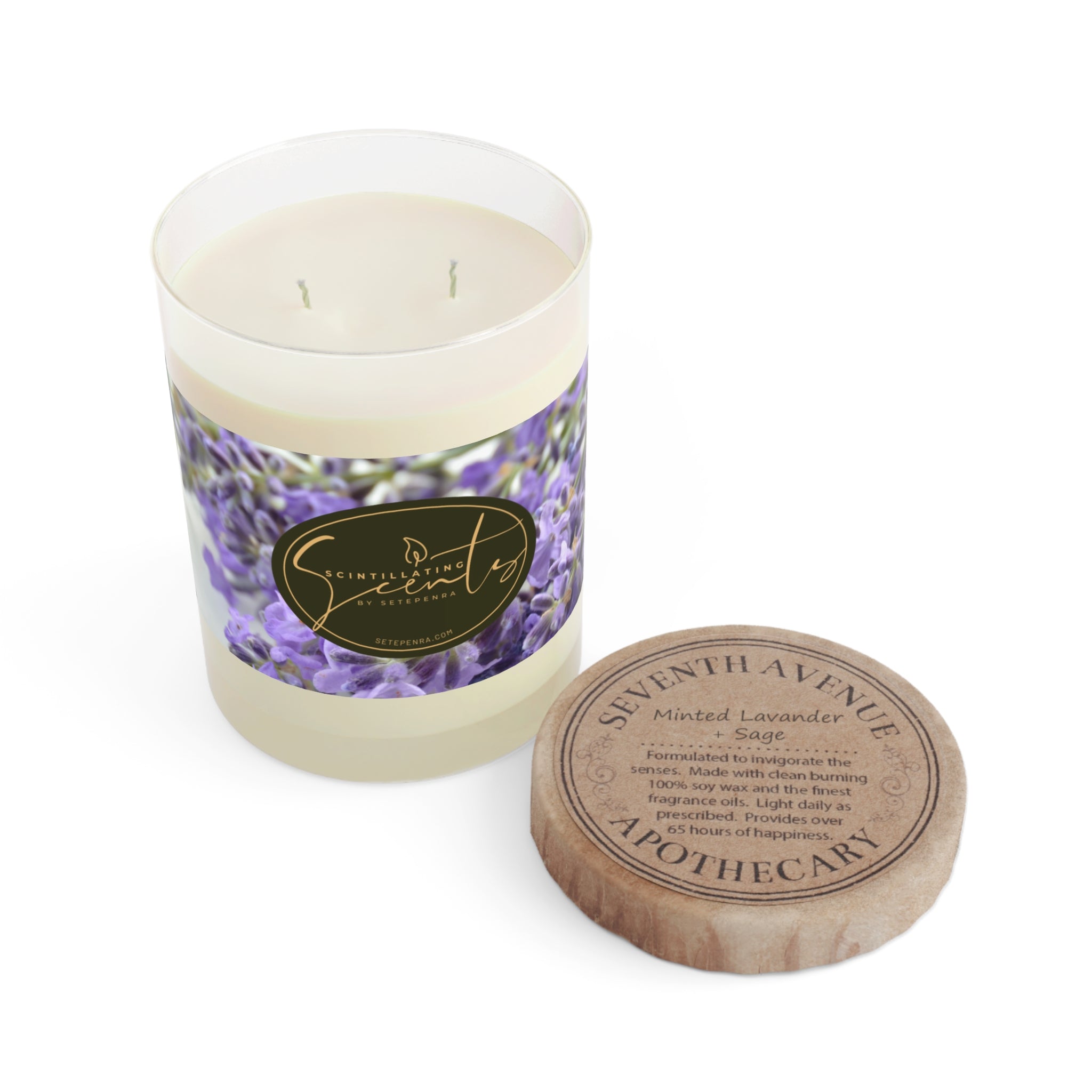 Scintillating Scents by SETEPENRA Scented Candle - Full Glass, 11oz SETEPENRA Home Decor.