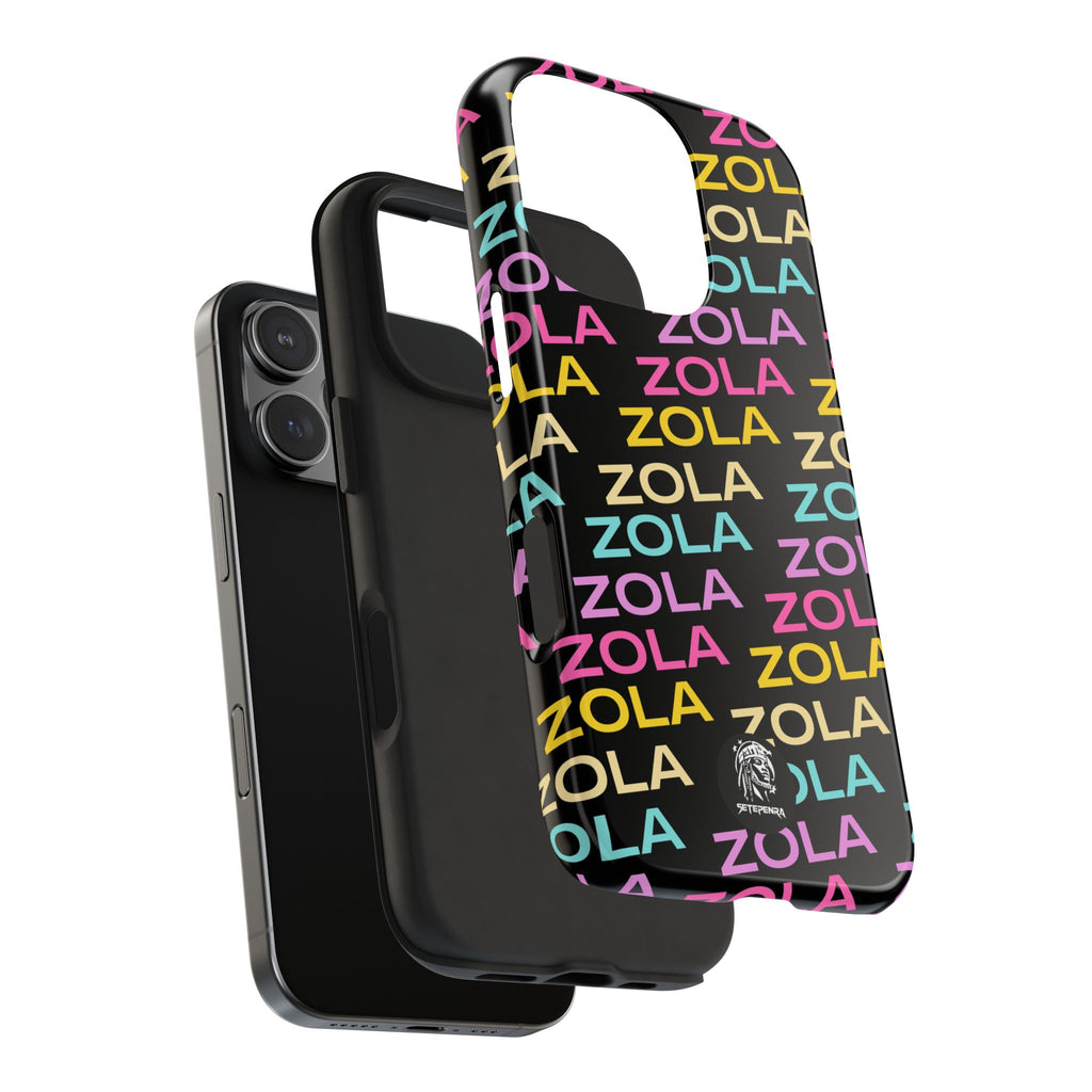 Zola Tough Phone Case (For iPhone, Galaxy & More) - Black SETEPENRA Phone Case.