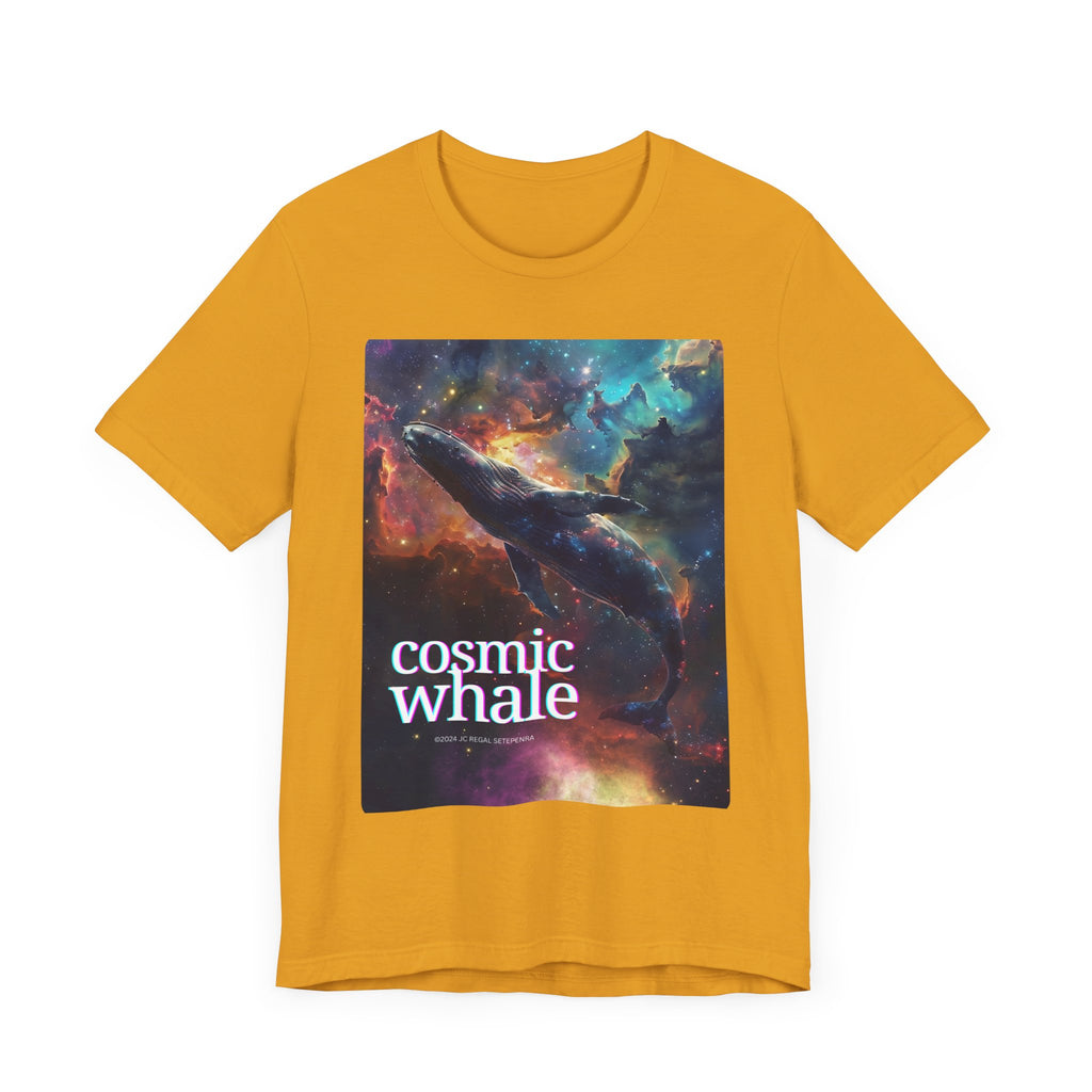 Cosmic Whale Unisex Jersey Short Sleeve Tee SETEPENRA T-Shirt.