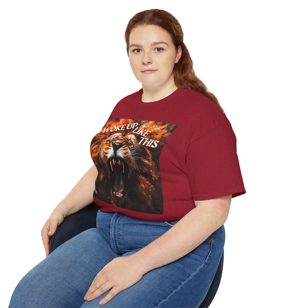 I Woke Up Like This (Roaring Edition 2) Unisex Ultra Cotton Tee