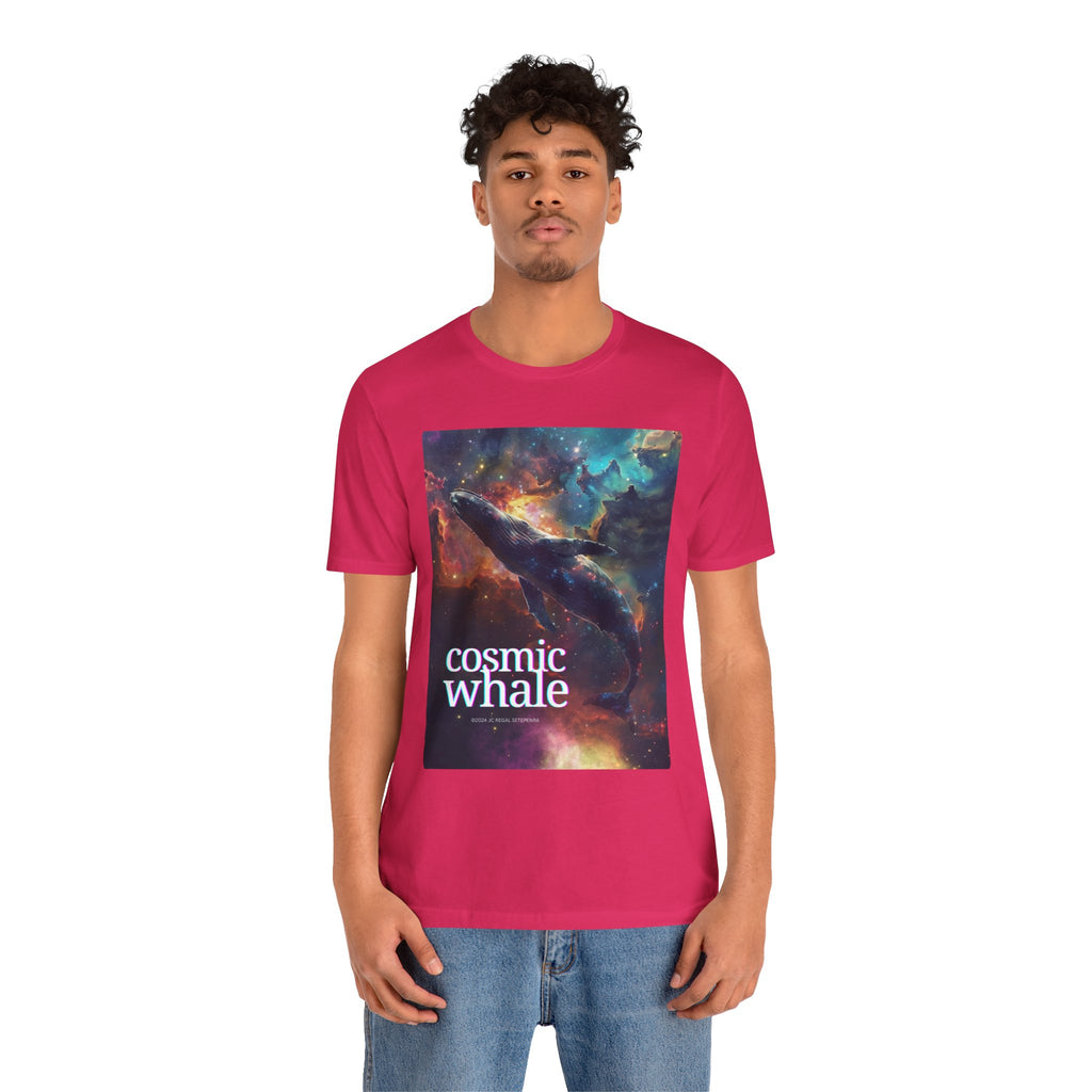 Cosmic Whale Unisex Jersey Short Sleeve Tee