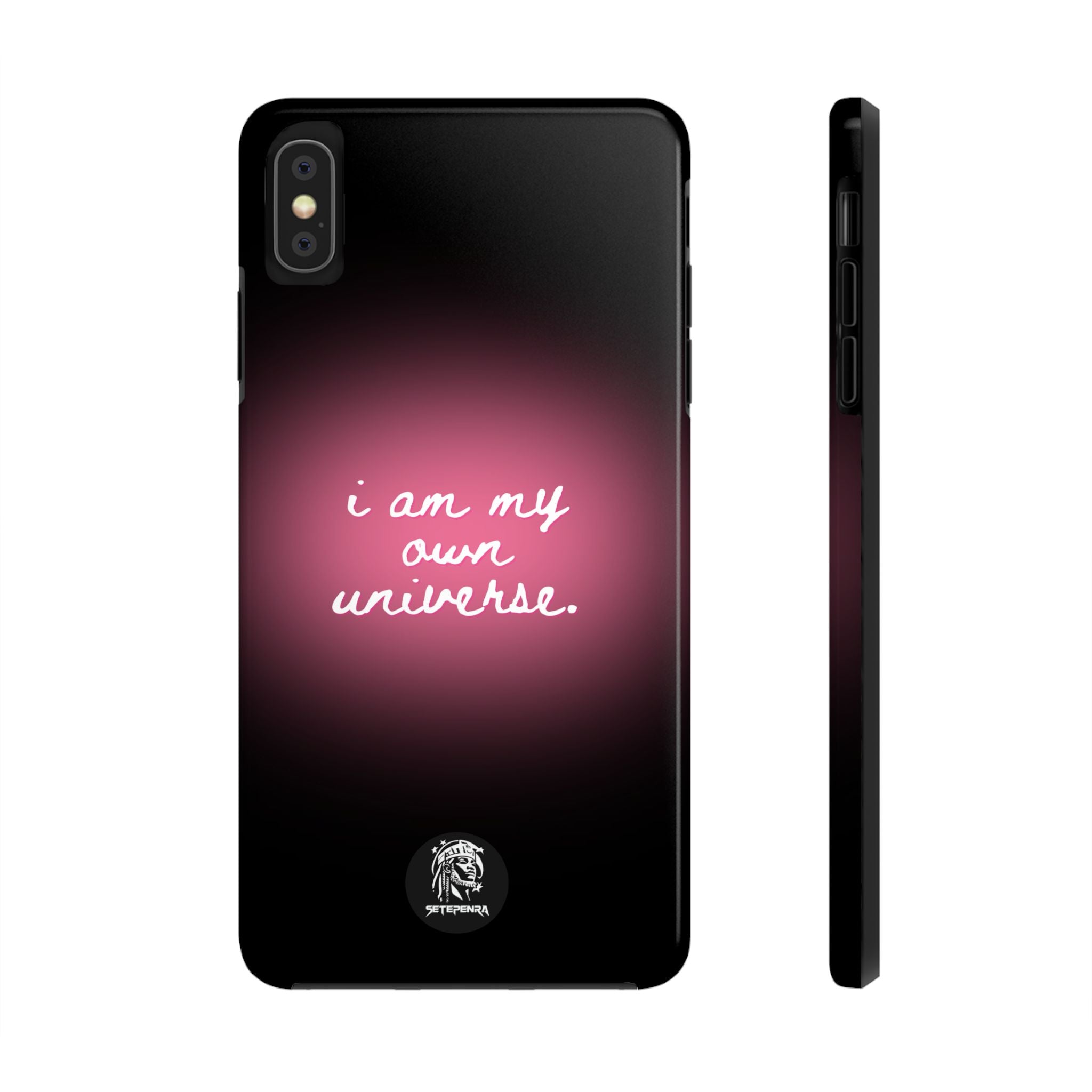 I Am My Own Universe Tough Phone Case (For iPhone, Galaxy & More) - Black SETEPENRA Phone Case.