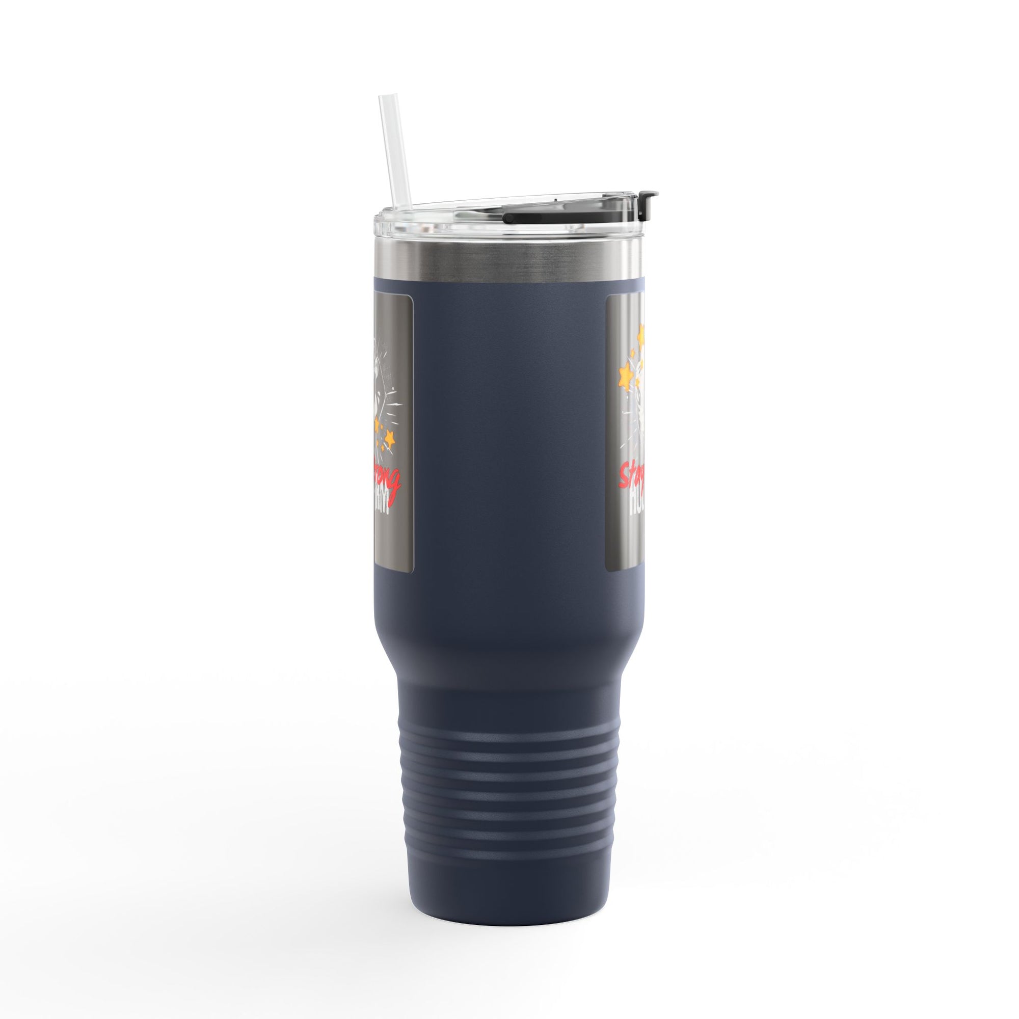 Stay Strong Hold Firm Insulated Travel Mug, 40oz