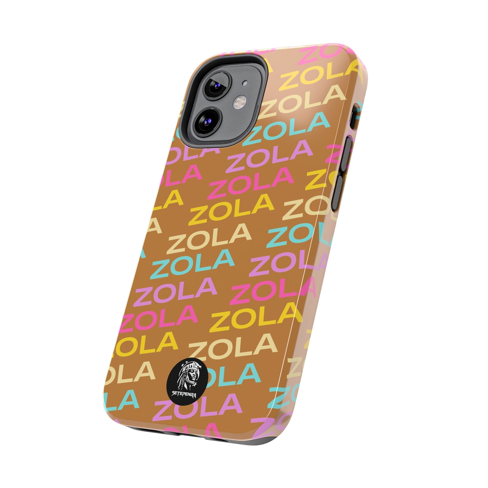 Zola Tough Phone Case (For iPhone, Galaxy & More) - Light Brown