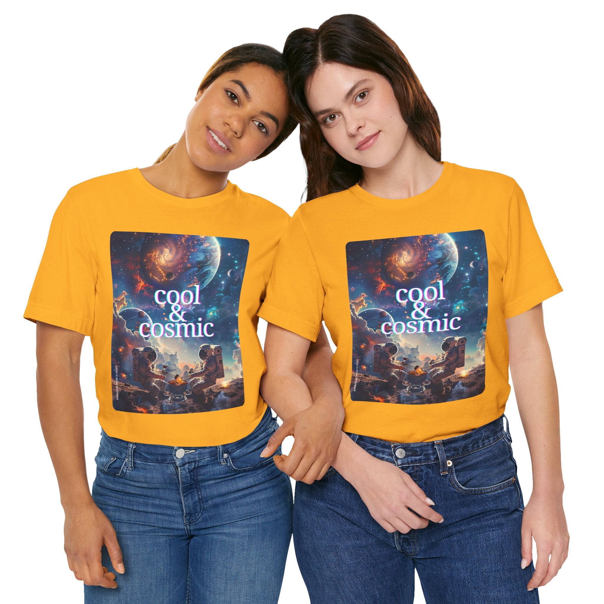 Cool & Cosmic Unisex Jersey Short Sleeve Tee