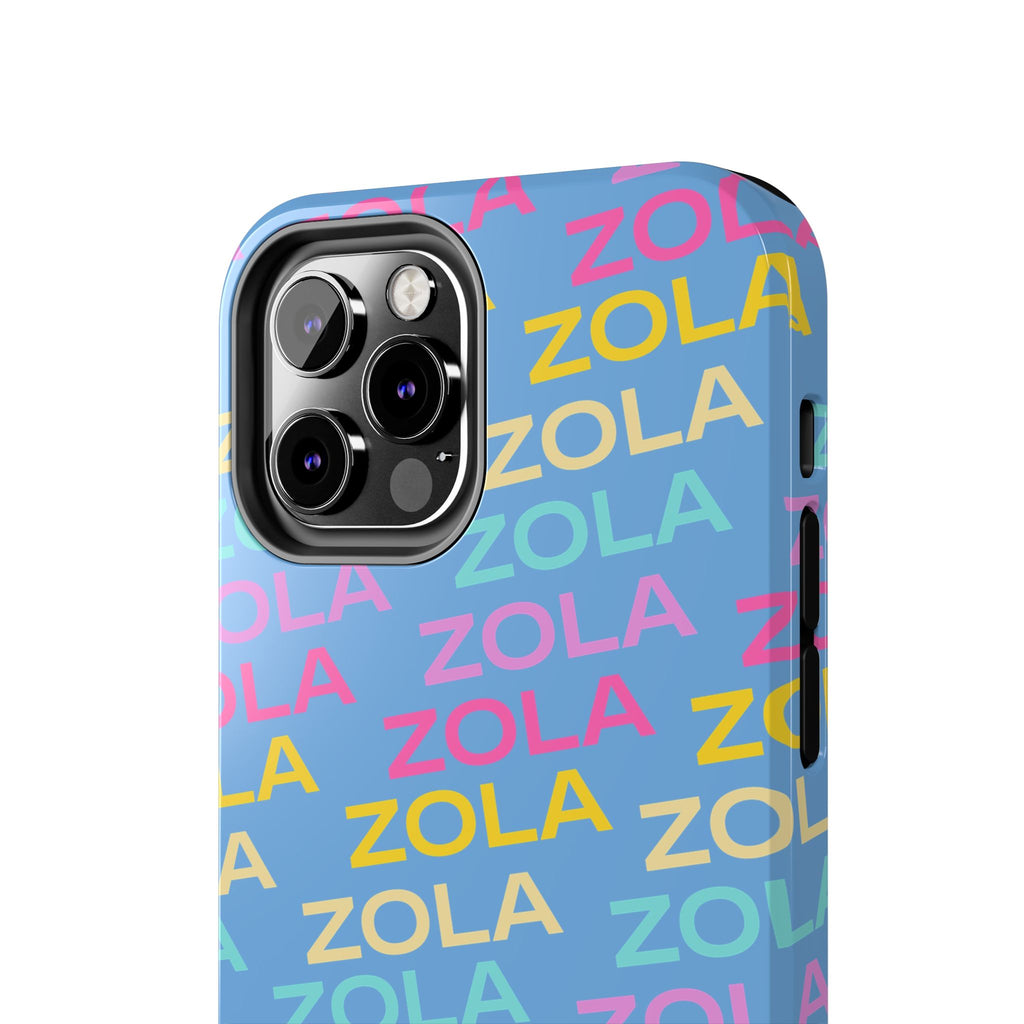 Zola Tough Phone Case (For iPhone, Galaxy & More) - Light Blue