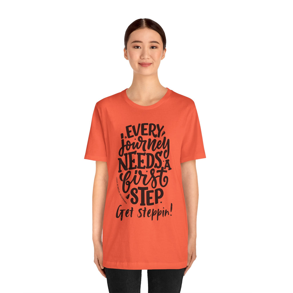Get Steppin! Jersey Short Sleeve Tee