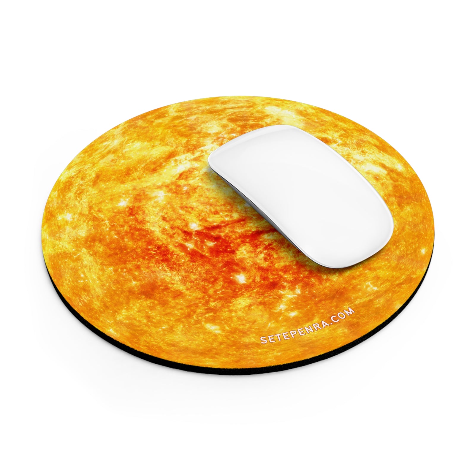 Cosmic Spaces Neoprene Mousepad - Yellow Sun