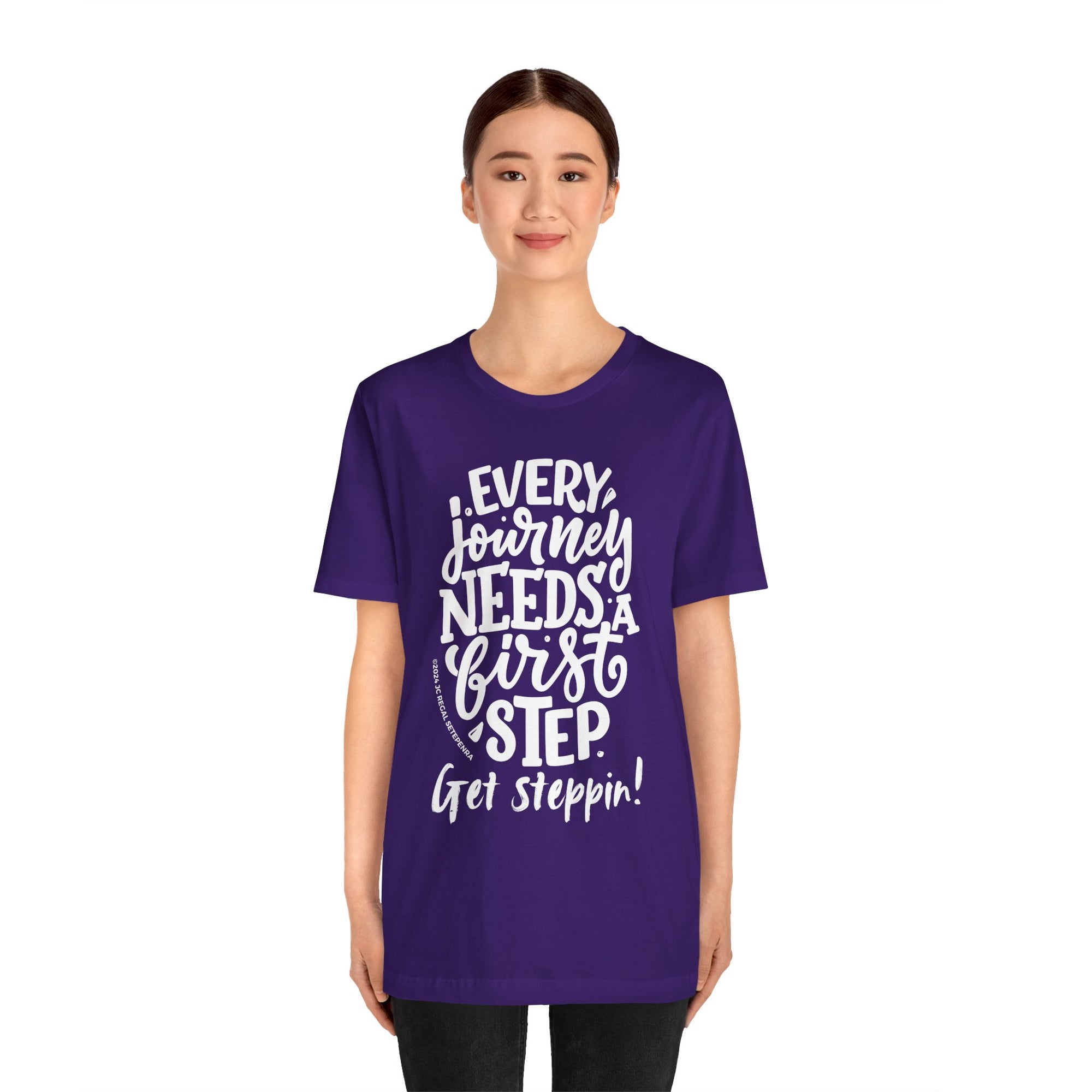 Get Steppin! Unisex Jersey Short Sleeve Tee SETEPENRA T-Shirt.