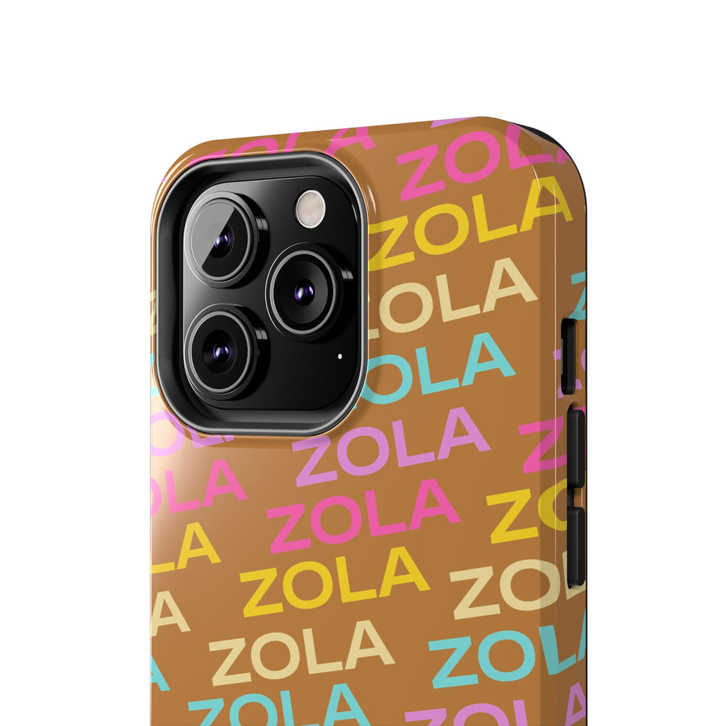 Zola Tough Phone Case (For iPhone, Galaxy & More) - Light Brown