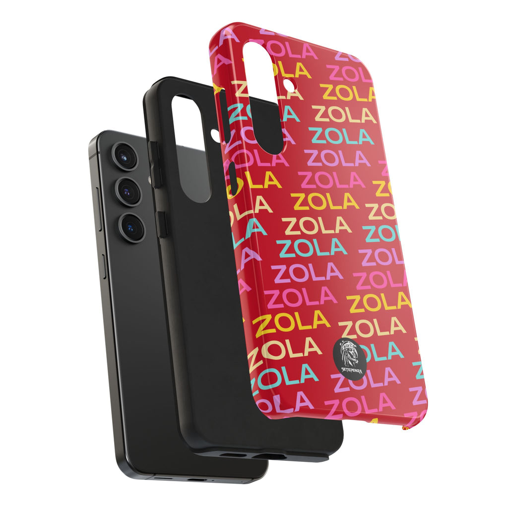 Zola Tough Phone Case (For iPhone, Galaxy & More) - Dark Red