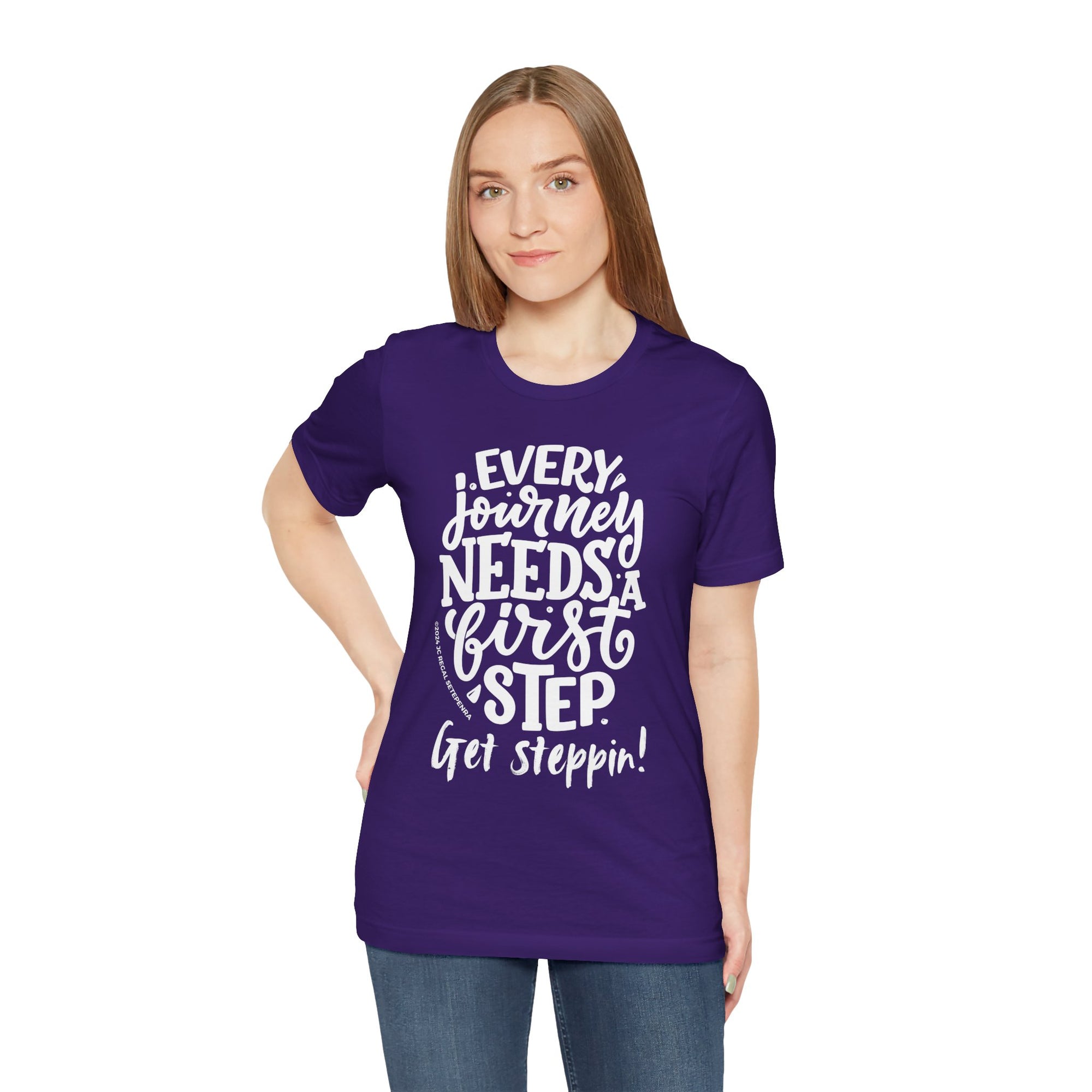 Get Steppin! Unisex Jersey Short Sleeve Tee SETEPENRA T-Shirt.