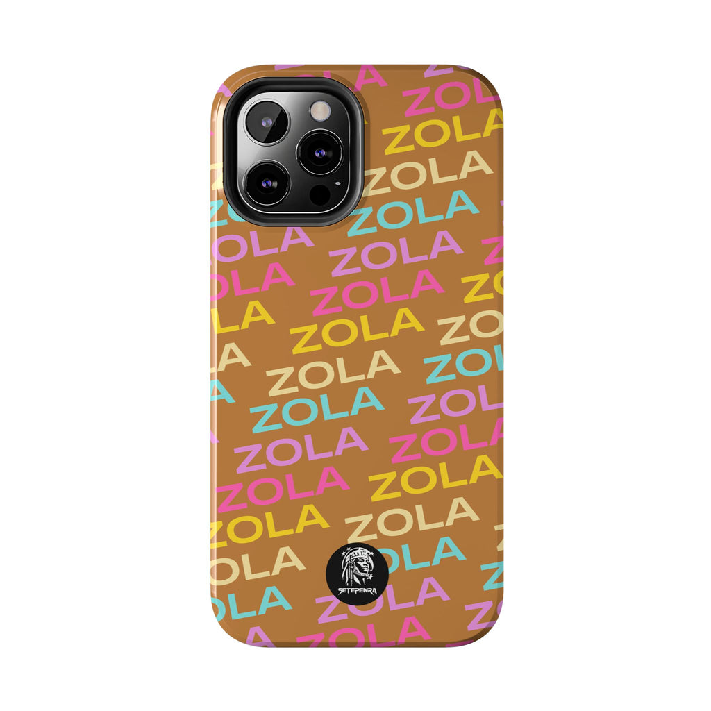 Zola Tough Phone Case (For iPhone, Galaxy & More) - Light Brown