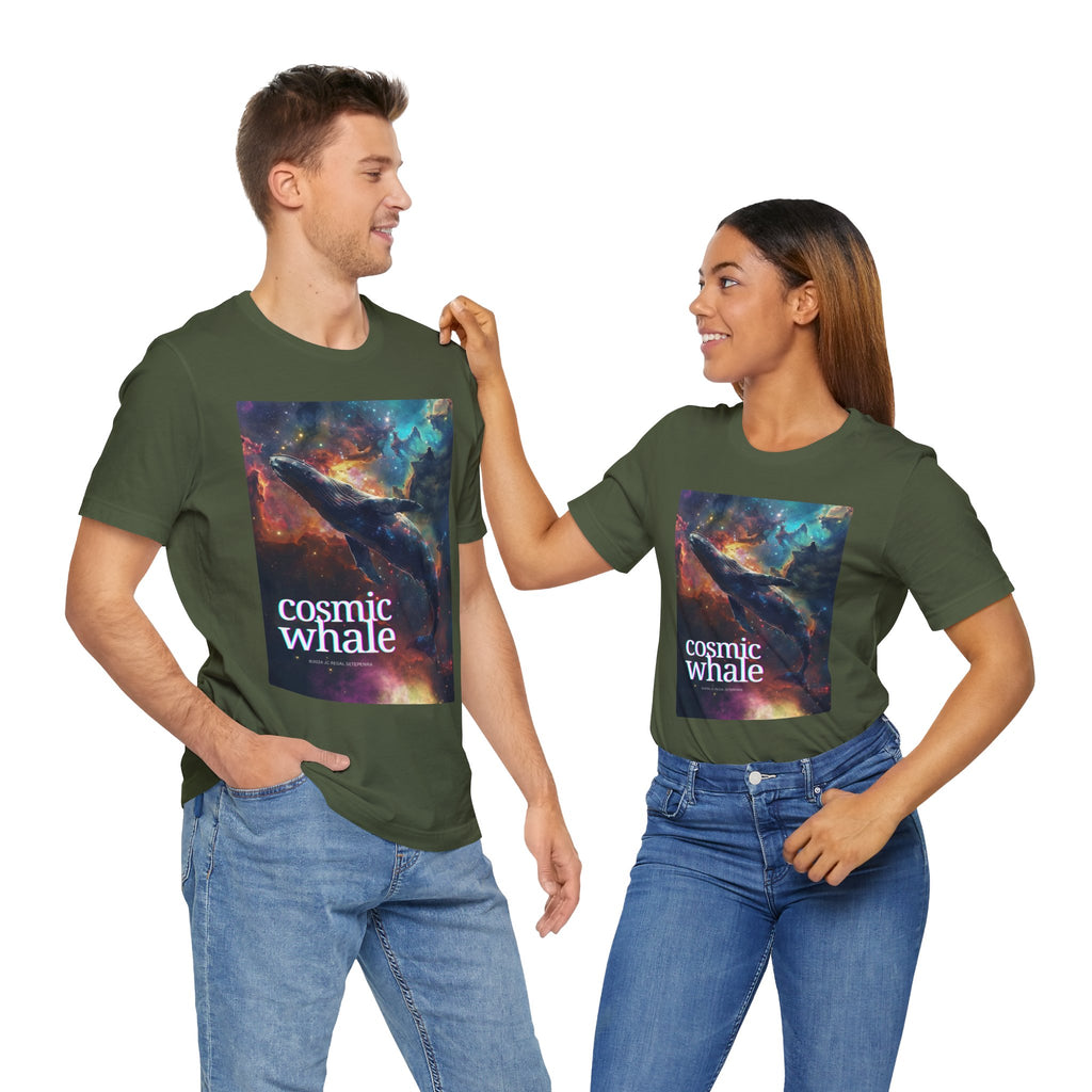 Cosmic Whale Unisex Jersey Short Sleeve Tee