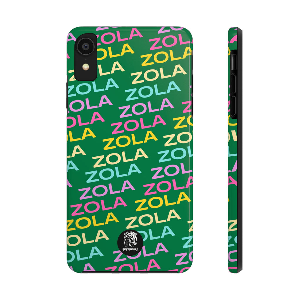 Zola Tough Phone Case (For iPhone, Galaxy & More) - Dark Green SETEPENRA Phone Case.