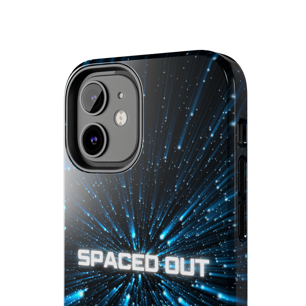 Spaced Out Tough Phone Case — Cosmic Space Warp Protective Cover