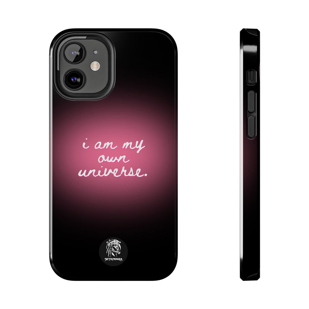 I Am My Own Universe Tough Phone Case (For iPhone, Galaxy & More) - Black SETEPENRA Phone Case.