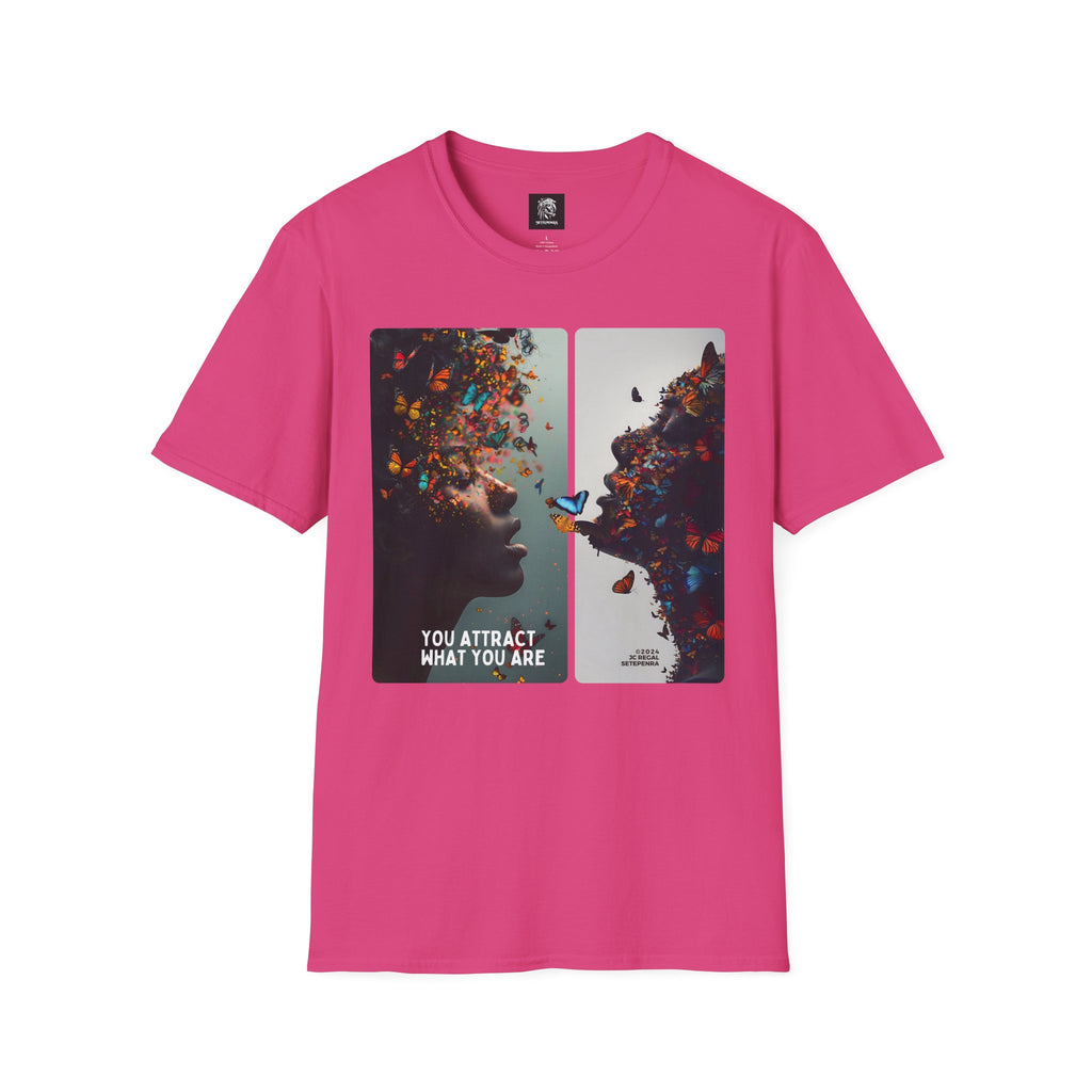 You Attract What You Are (2nd Edition) Unisex Softstyle T-Shirt SETEPENRA T-Shirt.
