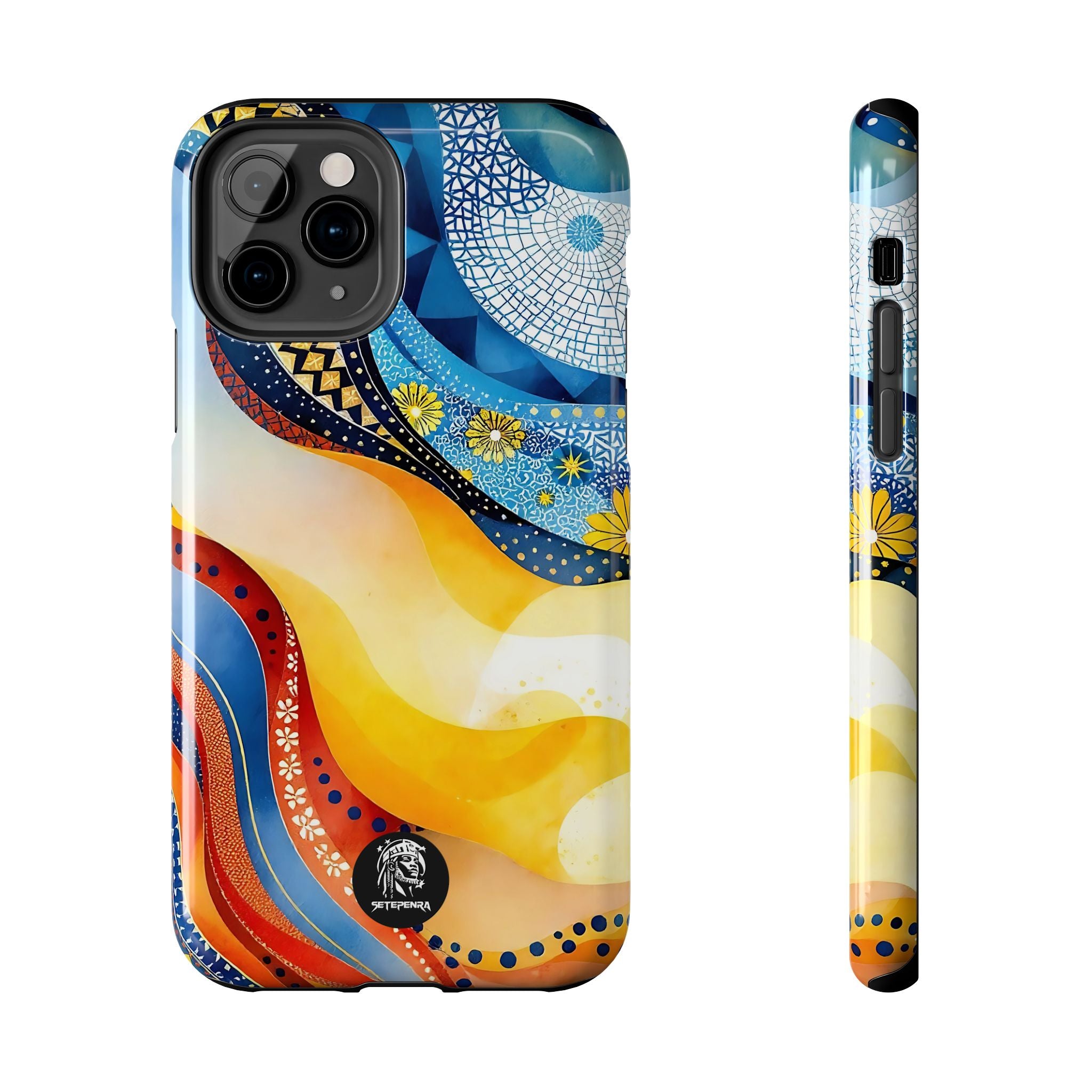 Afrikana Kolor Tough Phone Case (For iPhone, Galaxy & More) SETEPENRA Phone Case.