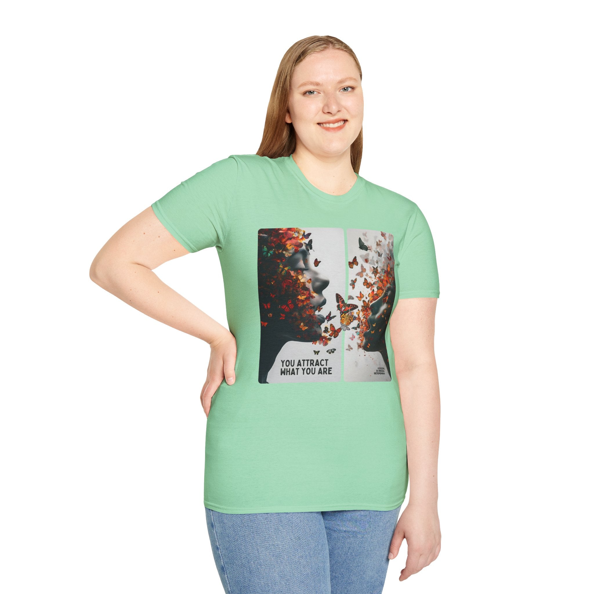 You Attract What You Are (1st Edition) Unisex Softstyle T-Shirt