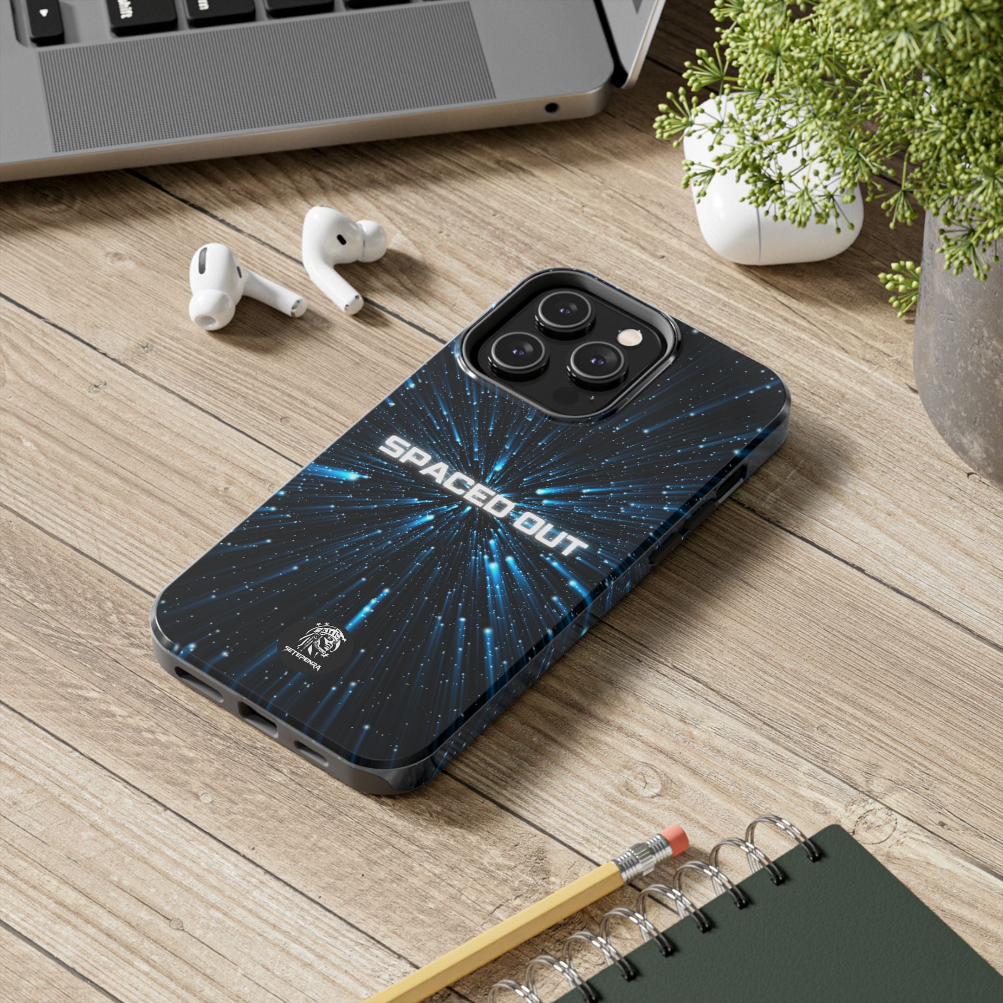 Spaced Out Tough Phone Case (For iPhone, Galaxy & More)
