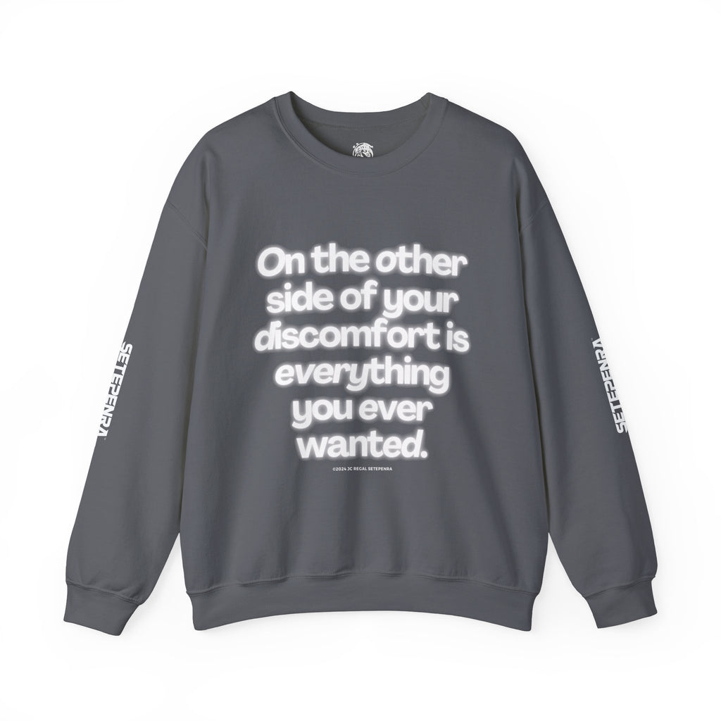 On The Other Side Unisex Heavy Blend™ Crewneck Sweatshirt SETEPENRA Sweatshirt.